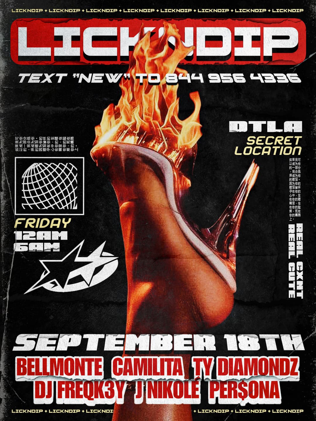LICKNDIP FRIDAY 9/18 event image