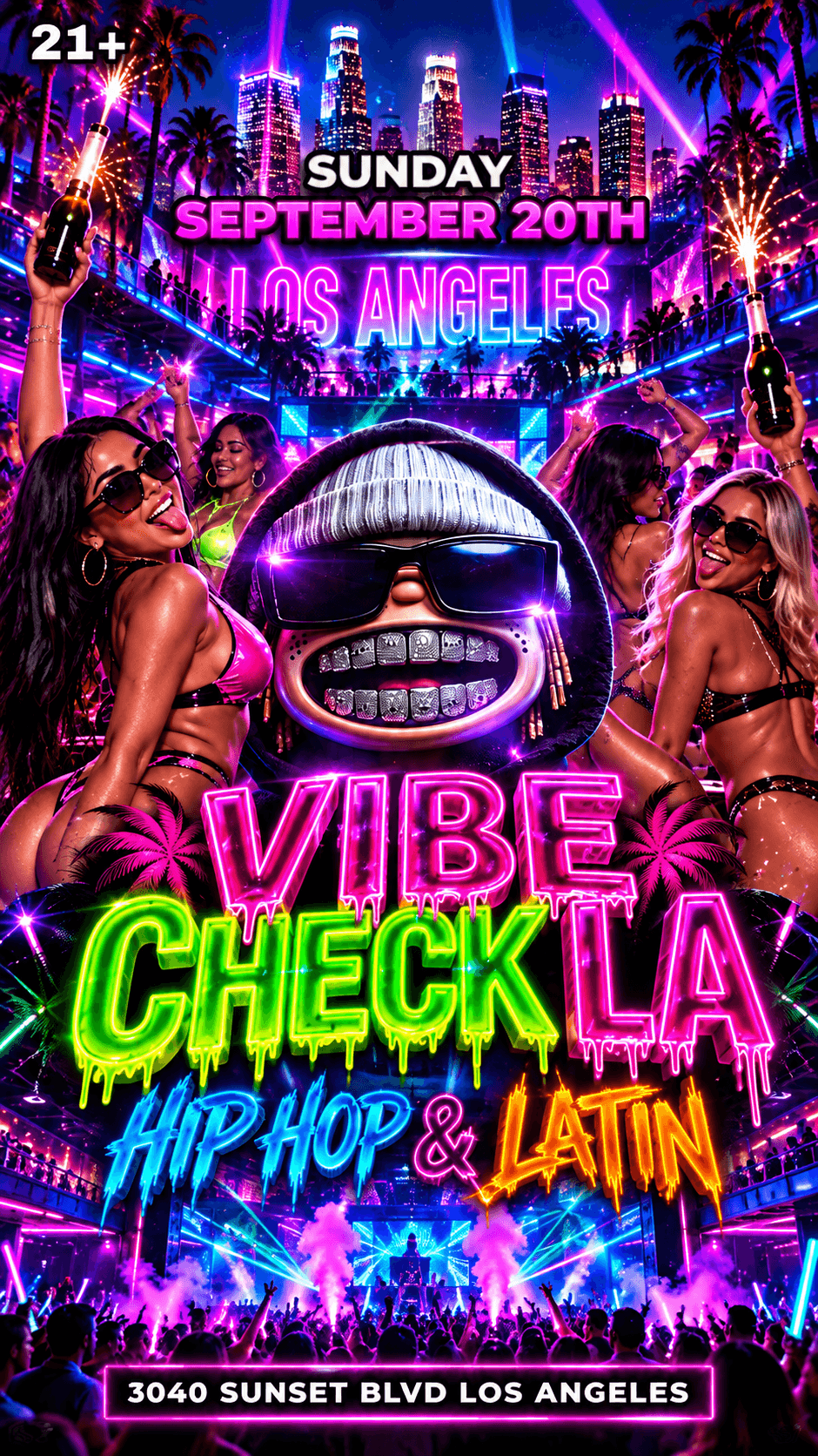 21+ SUNDAUY VIBE CHECK EVERYONE IN FREE event image