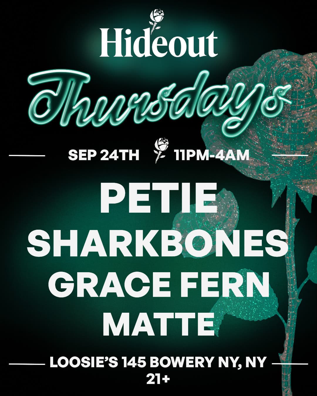 Hideout Weekly Takeover At Loosies event image