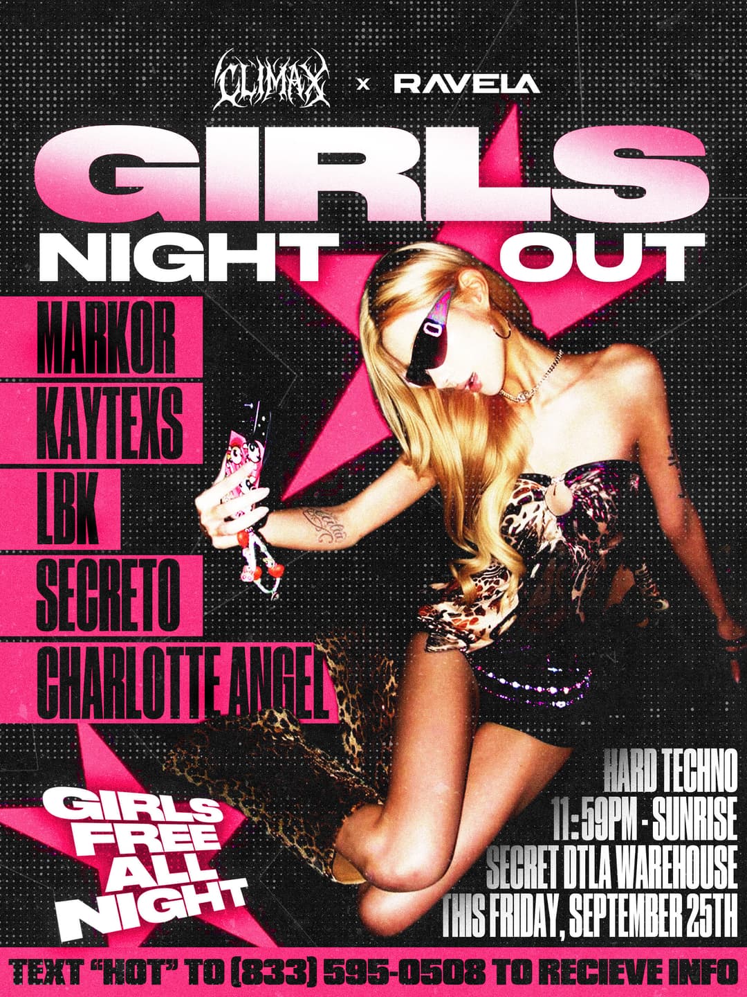 GIRLS NIGHT OUT HARD TECHNO event image