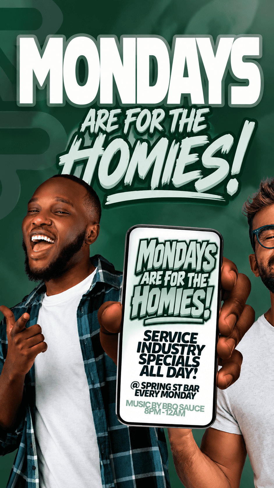 MONDAYS ARE FOR THE HOMIES! event image