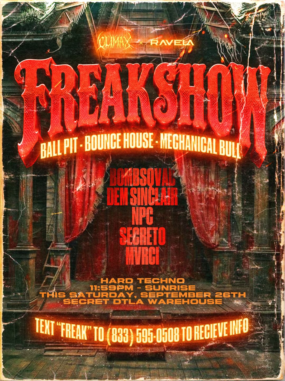 FREAKSHOW HARD TECHNO event image