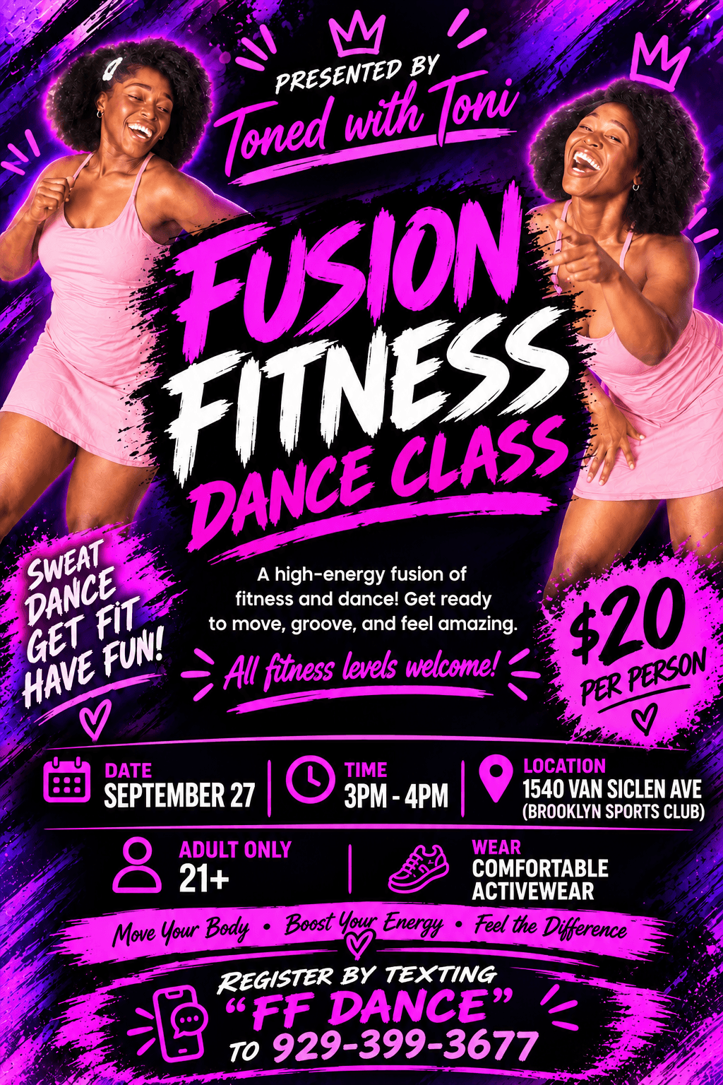 Fusion Fitness Dance Class event image