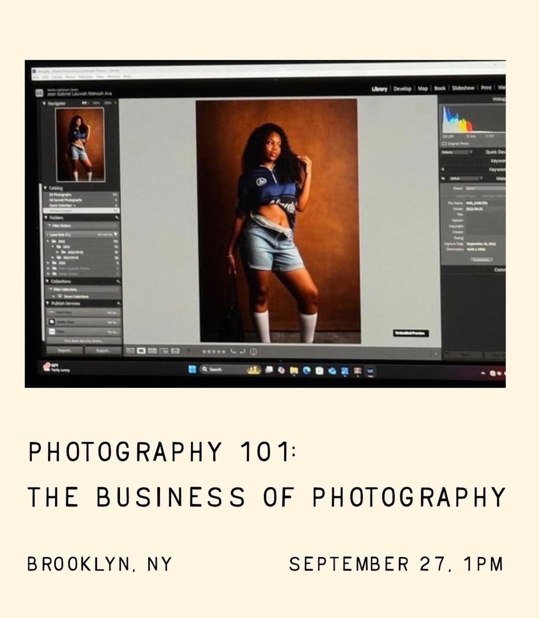 Photography 101: The Business of Photography event image