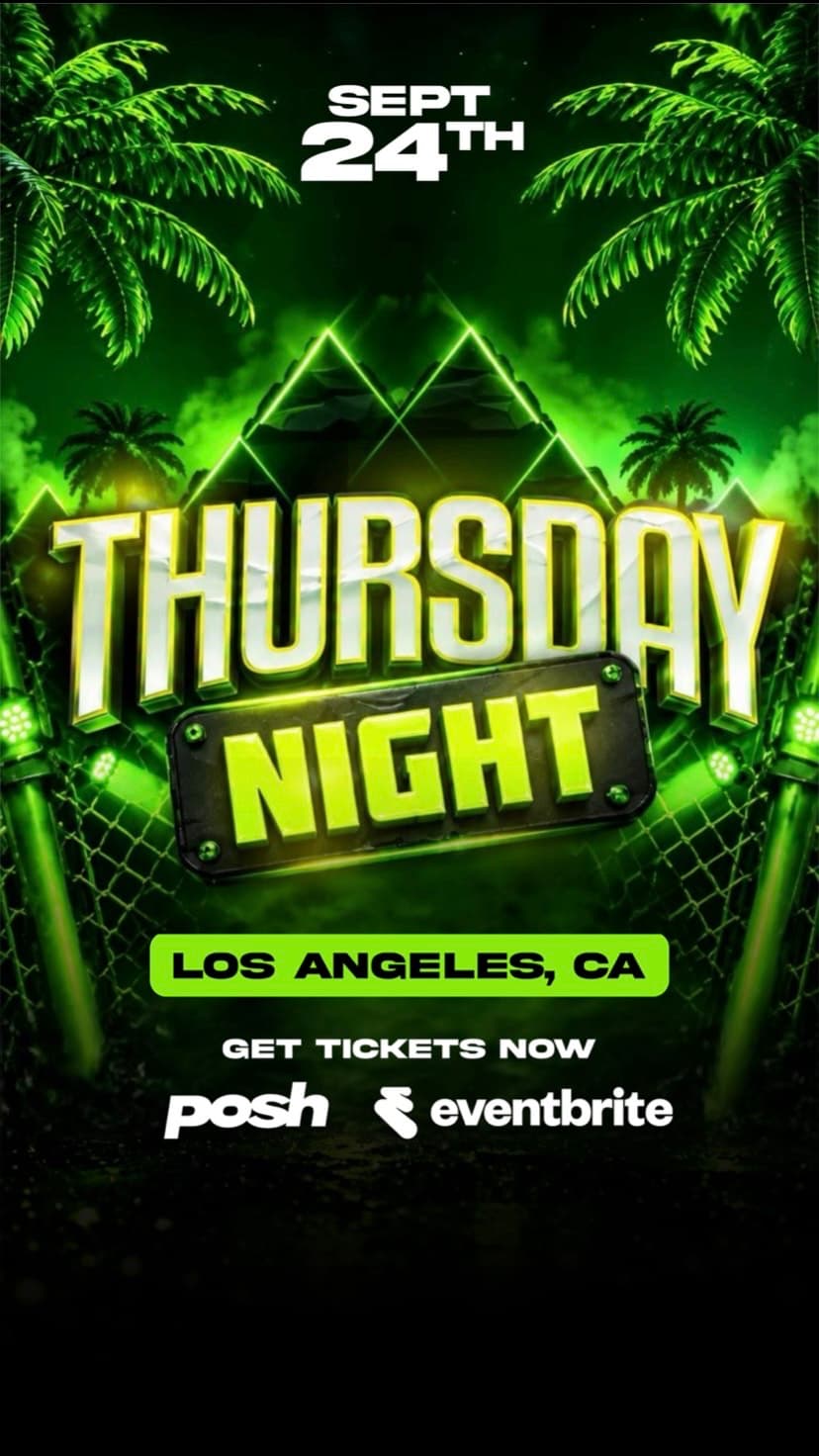 College Thursdays LA 18+ Hosted By DJ SMOKE ONE event image