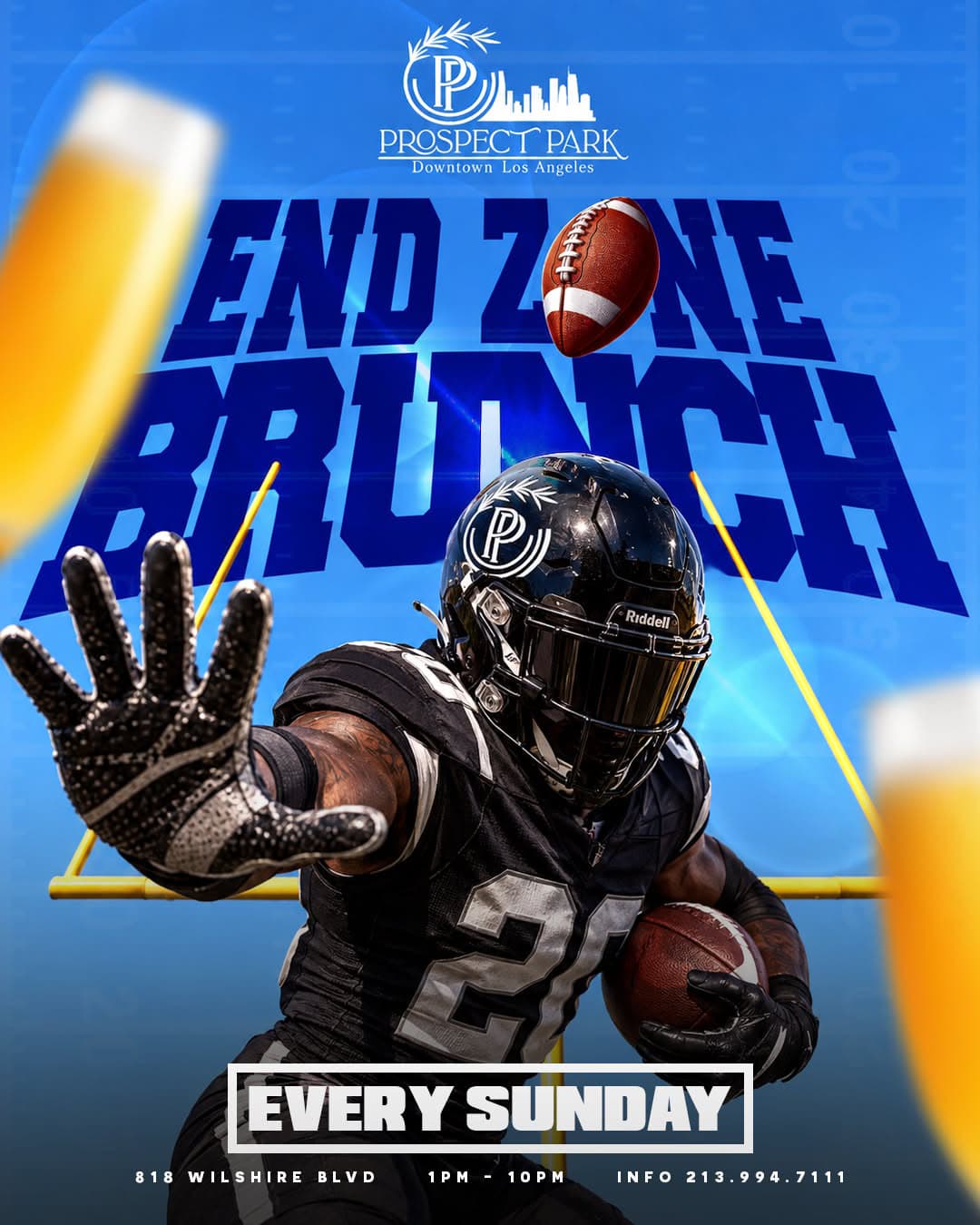 🏈🔥 THE END ZONE BRUNCH 🔥🏈 event image