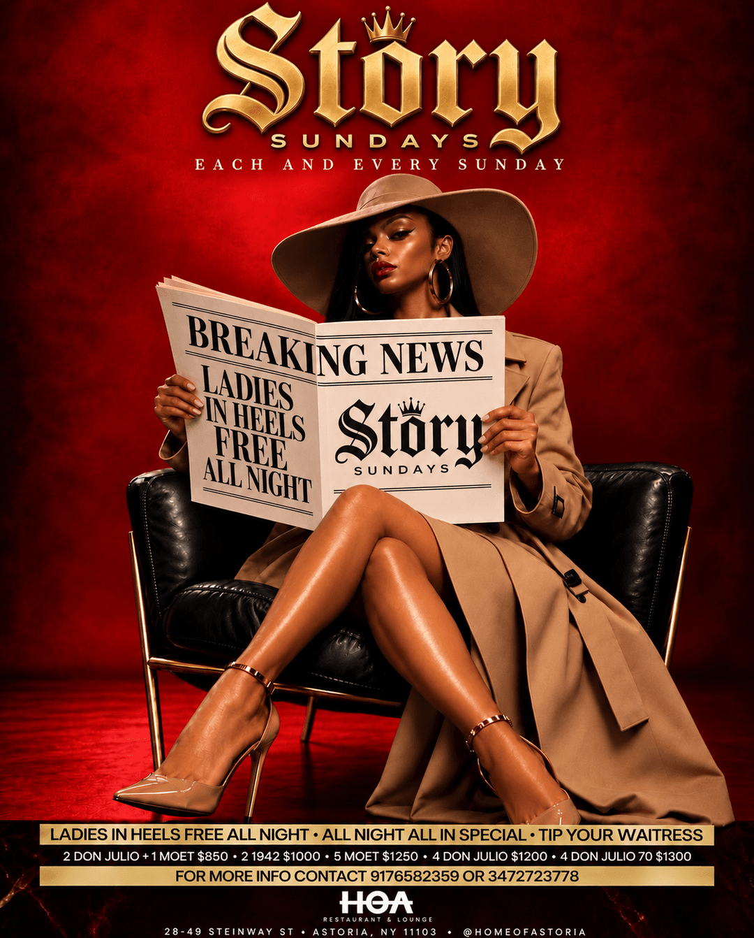 LADIES FREE ALL NIGHT AT “ STORY SUNDAYS” event image