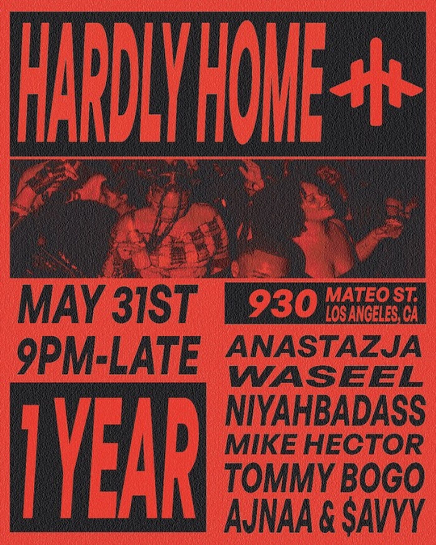 Hardly Home: One Year Anniversary event image