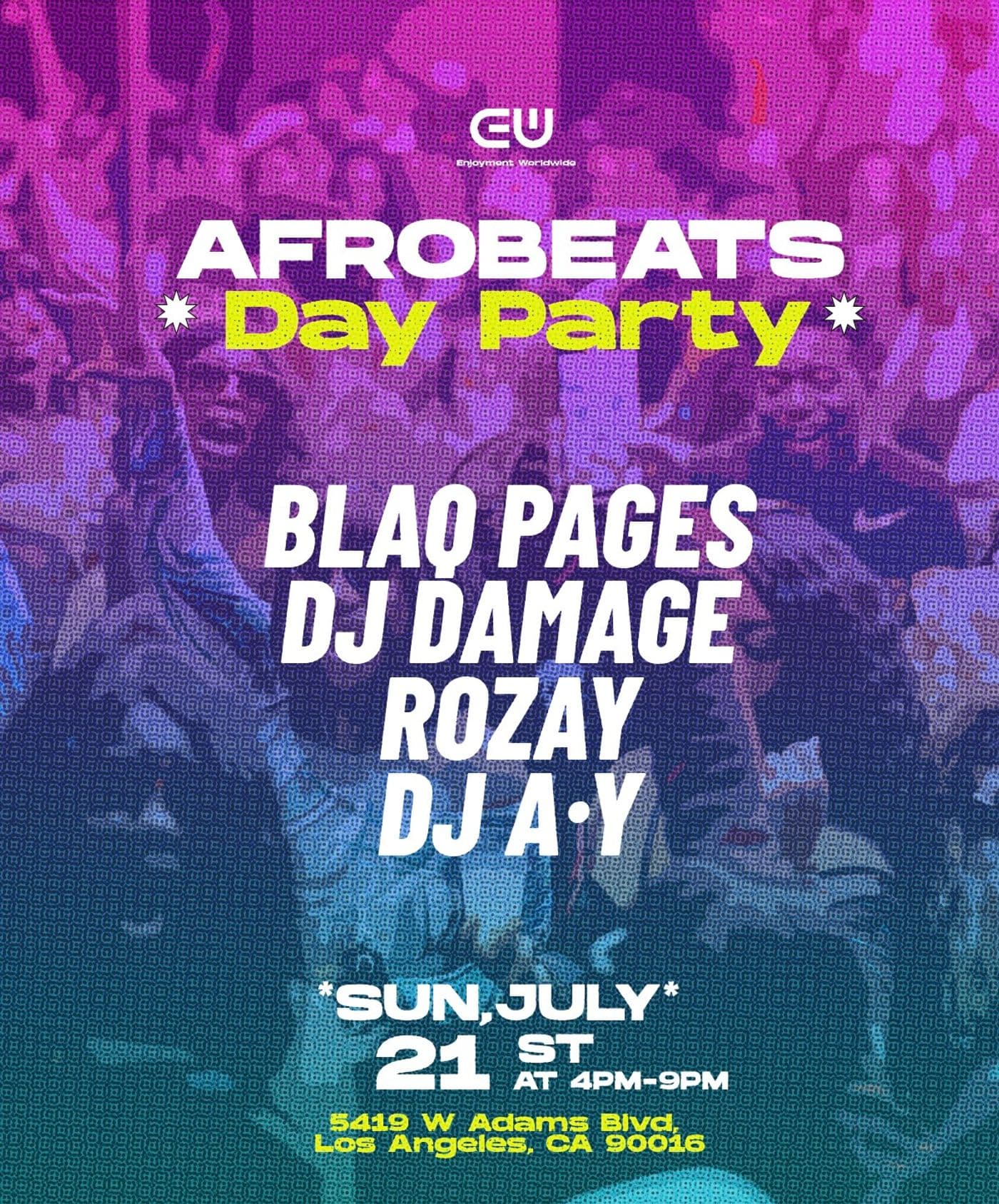 Afrobeats Day Party ( LA ) event image