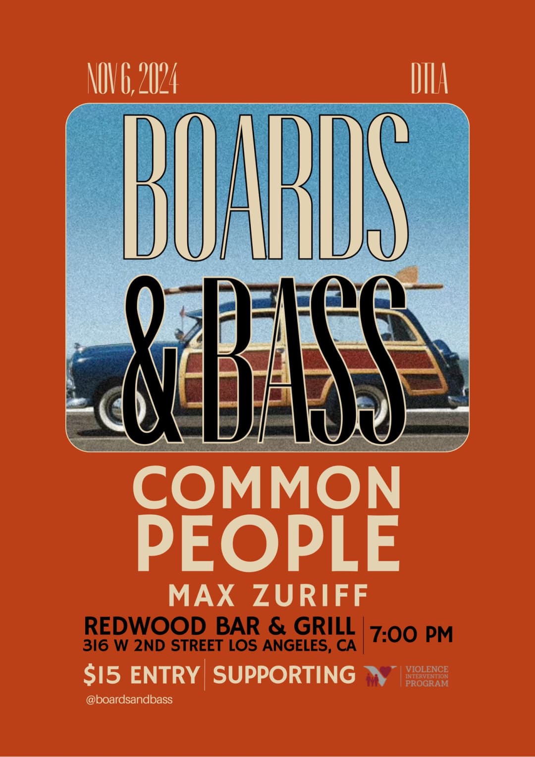 Boards and Bass event image