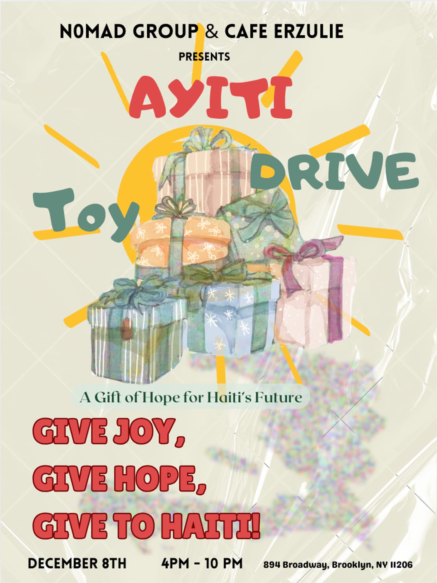 Ayiti Toy Drive event image