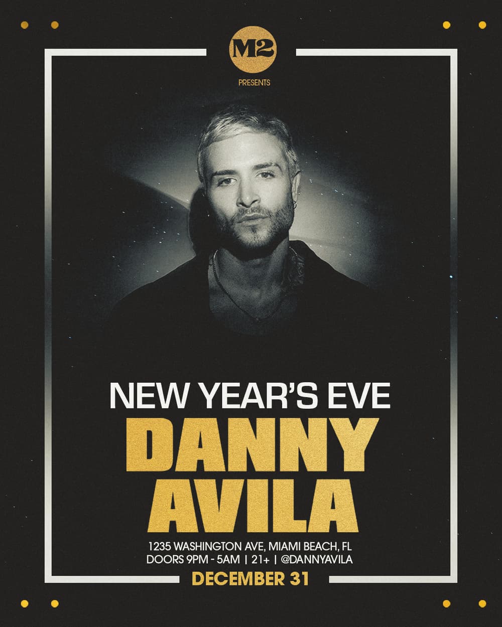 Danny Avila NYE at M2 Nightclub event image
