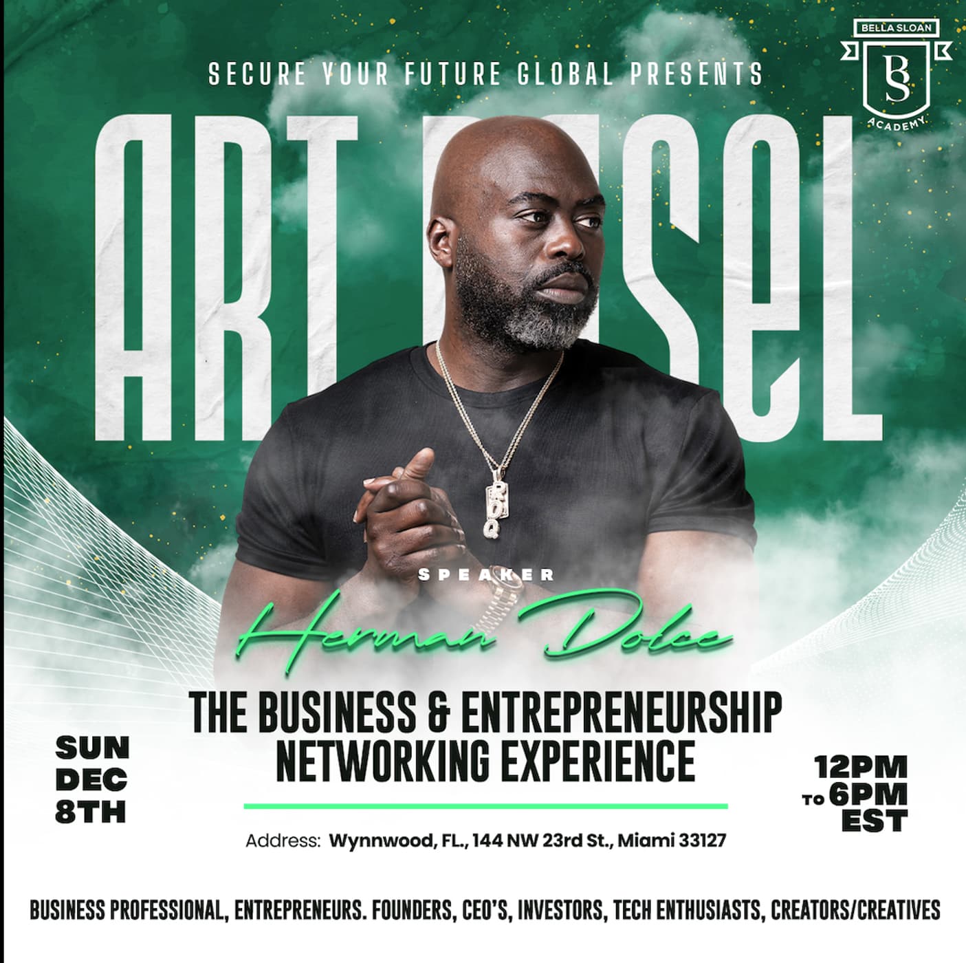 Miami Art Basel Mentee Pop Up! event image