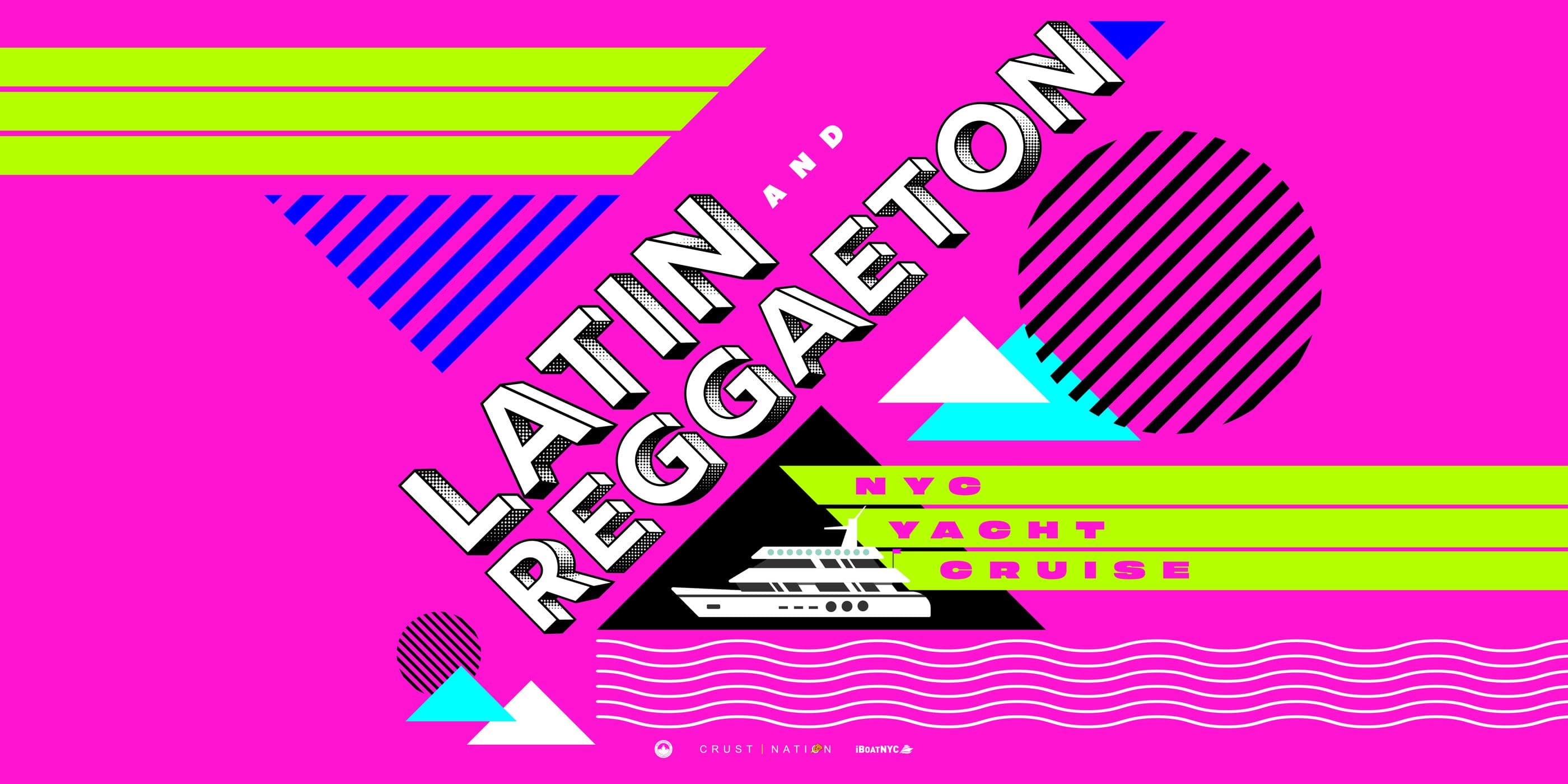 The #1 Latin & Reggaeton Boat Party Yacht Cruise NYC event image