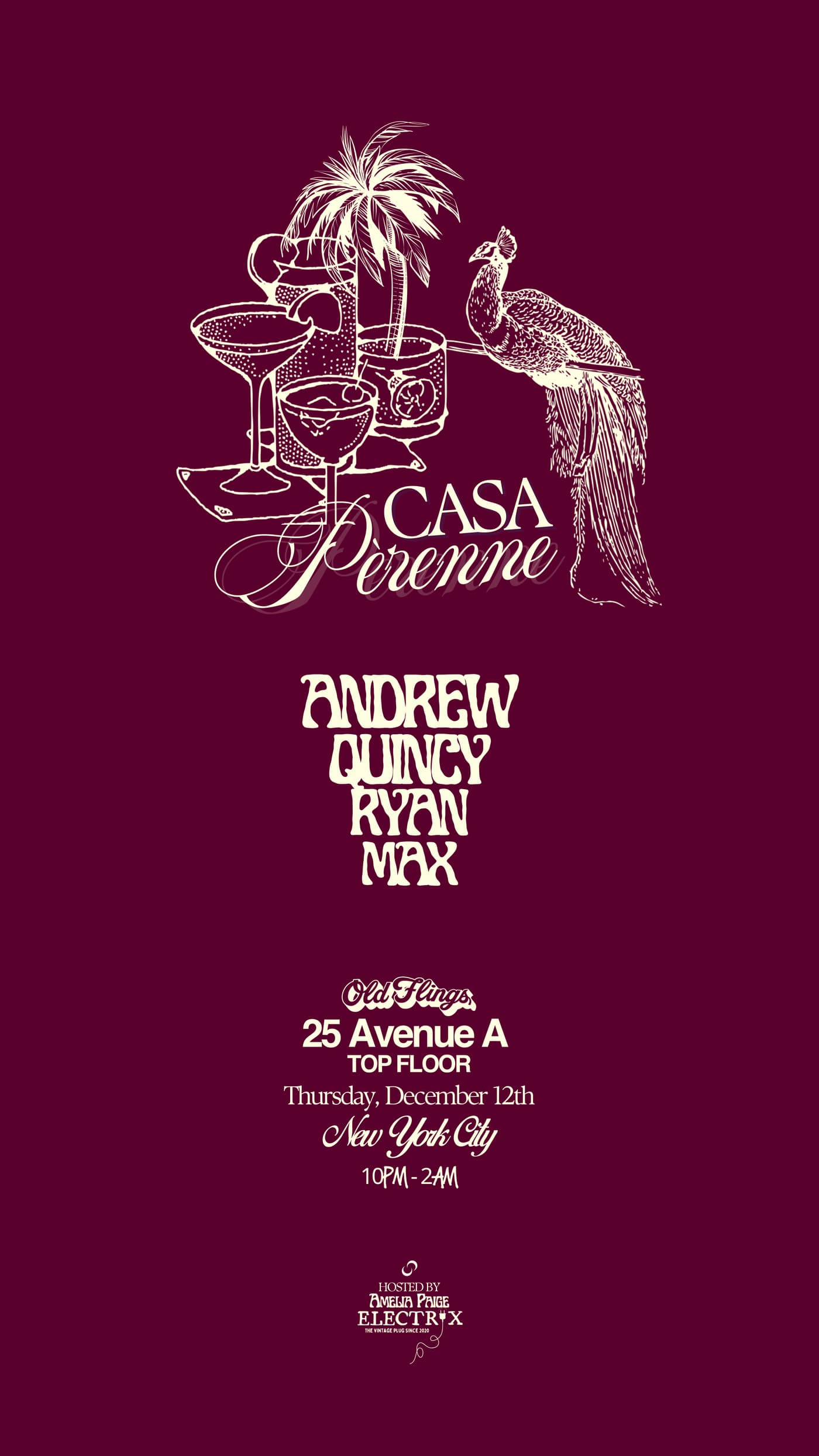 Casa Pérenne @ Old Flings event image