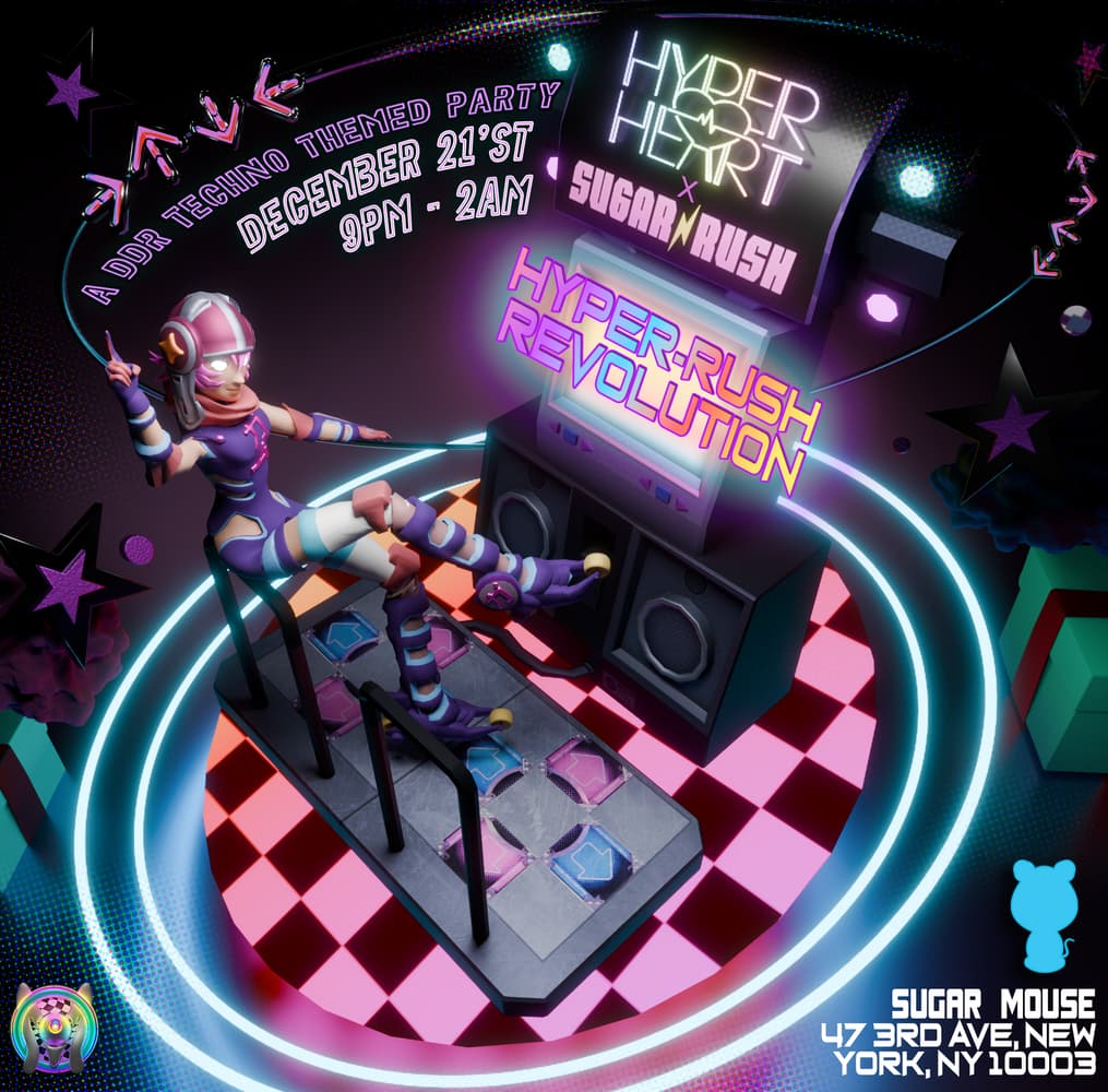 Hyper Heart x Sugar Rush (Hyper Rush Revolution) event image
