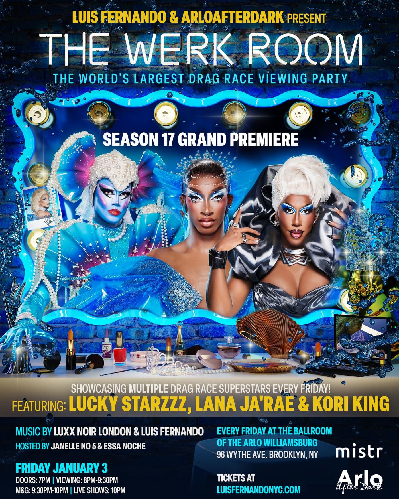 ARLOAFTERDARK & LUIS FERNANDO PRESENT: THE WERK ROOM event image