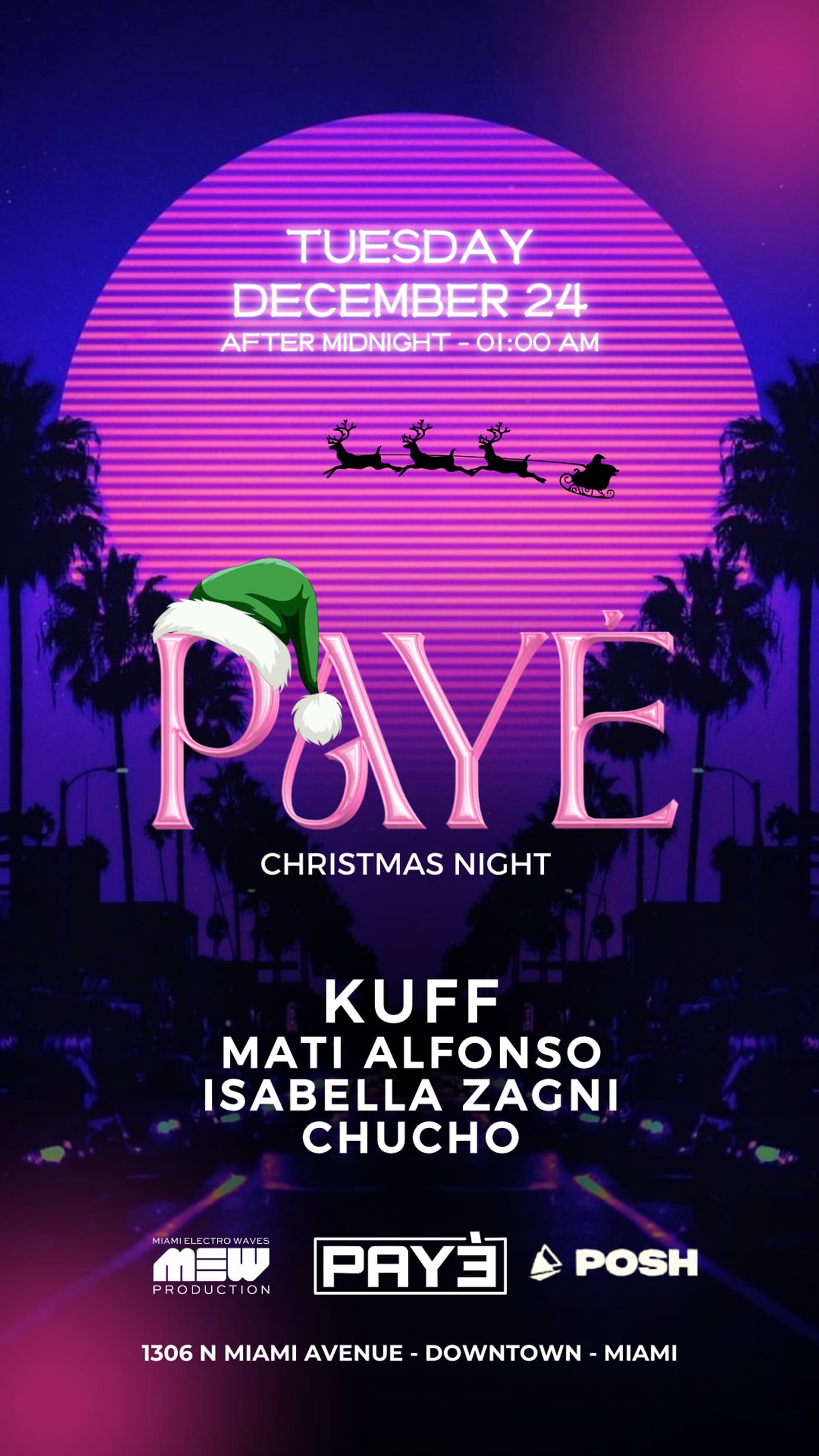 PAYE - CHRISTMAS NIGHT event image