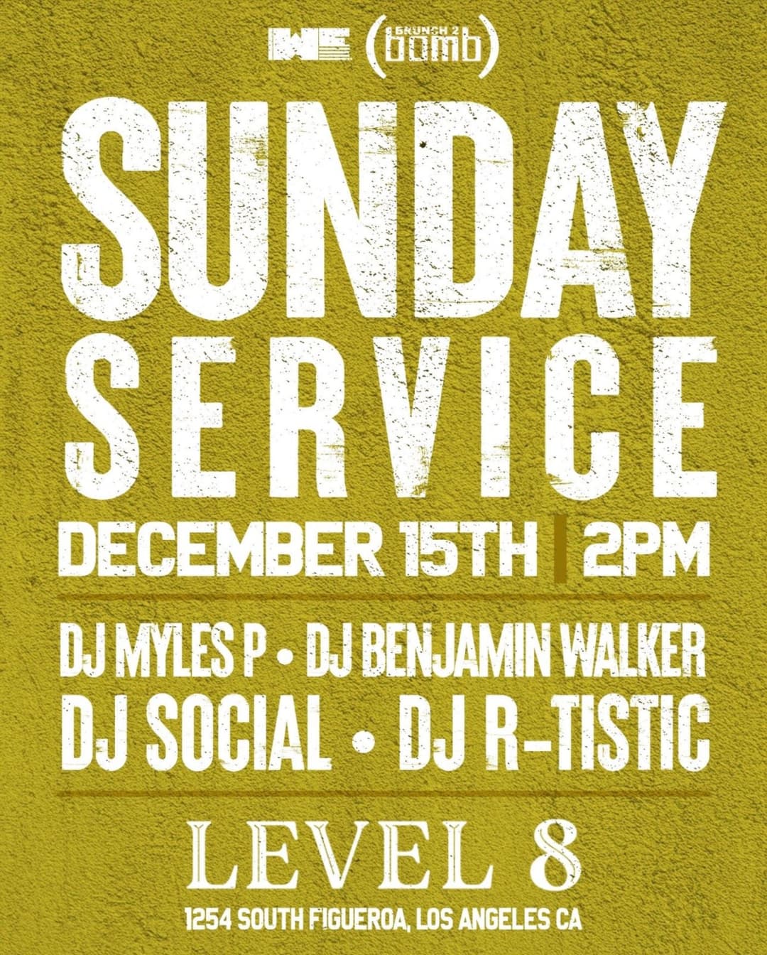 SUNDAY SERVICE (from the creators of Brunch 2 Bomb) event image