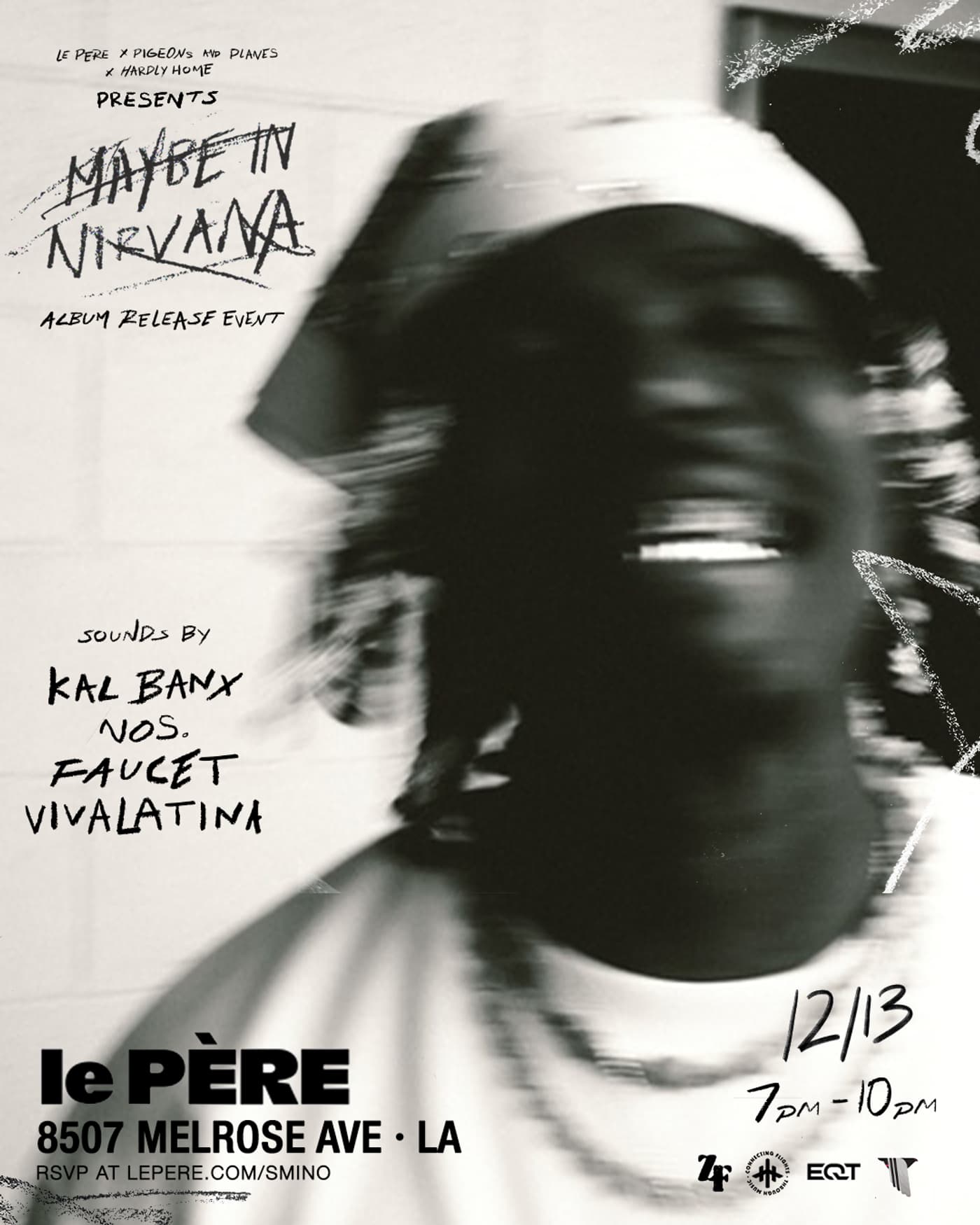 12/13 SMINO 'MAYBE IN NIRVANA' PARTY @ LE PÈRE (LA) event image