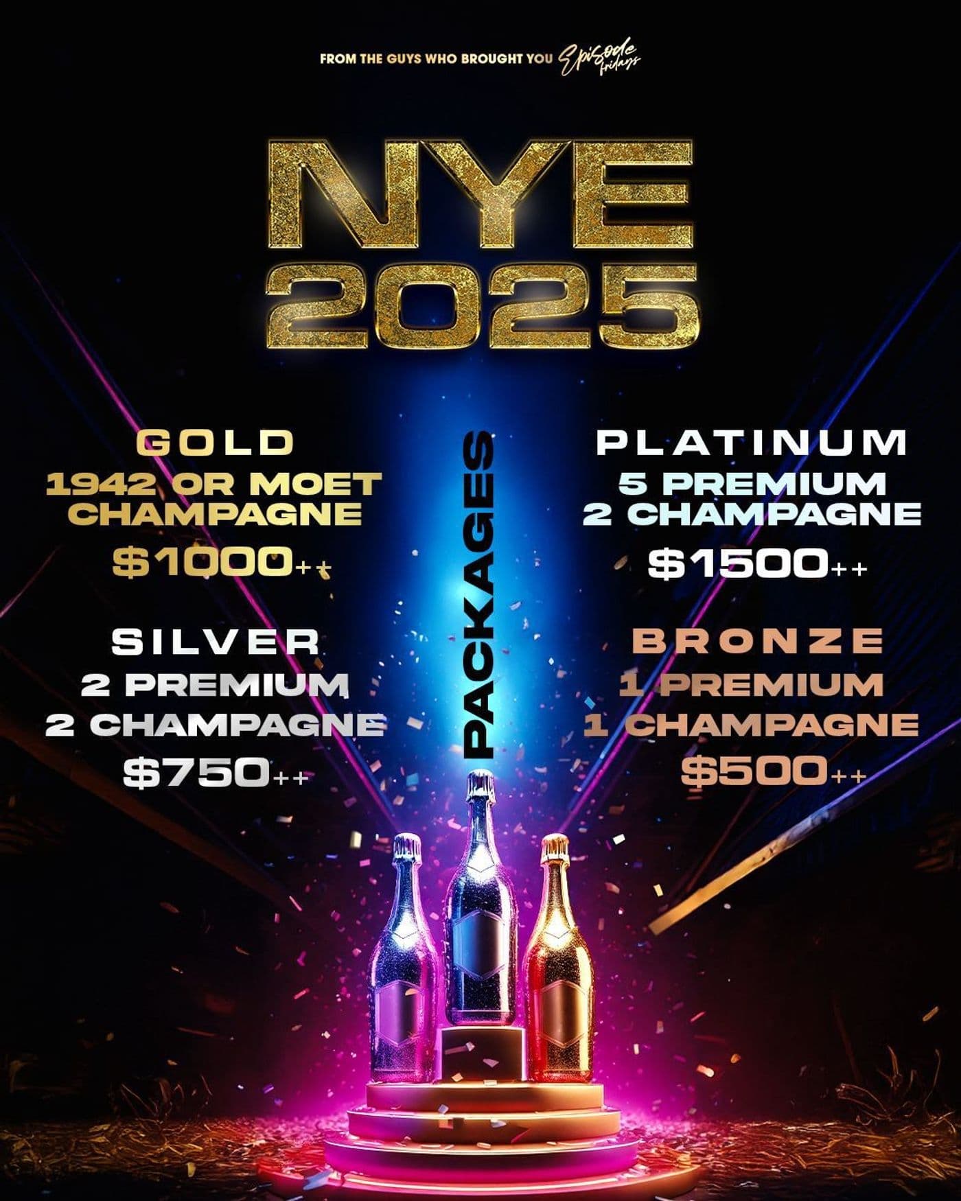 Episode Los Angeles New Year's Eve Party 2025 event image