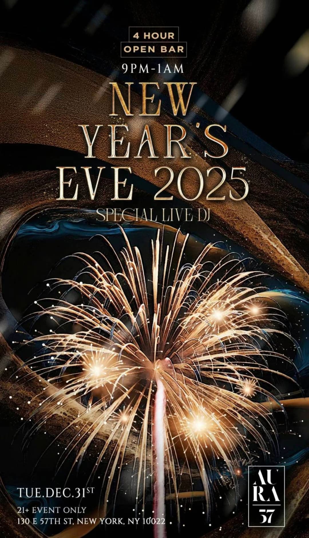 AURA × NEW YEAR EVE event image