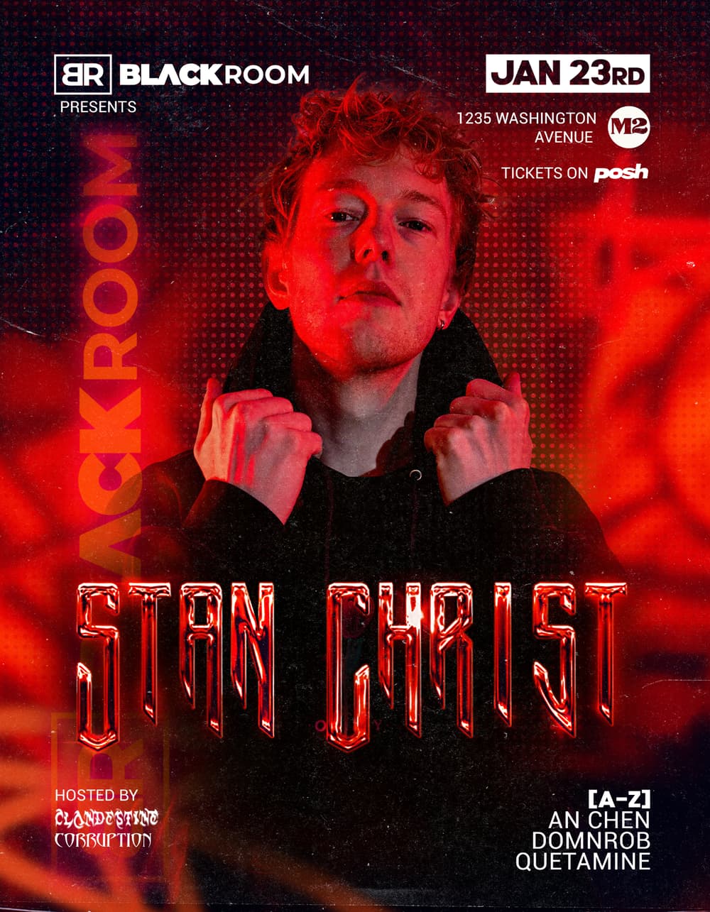 STAN CHRIST🇳🇱 Presented by BLACK ROOM x CORRUPTION x CLANDESTINE event image
