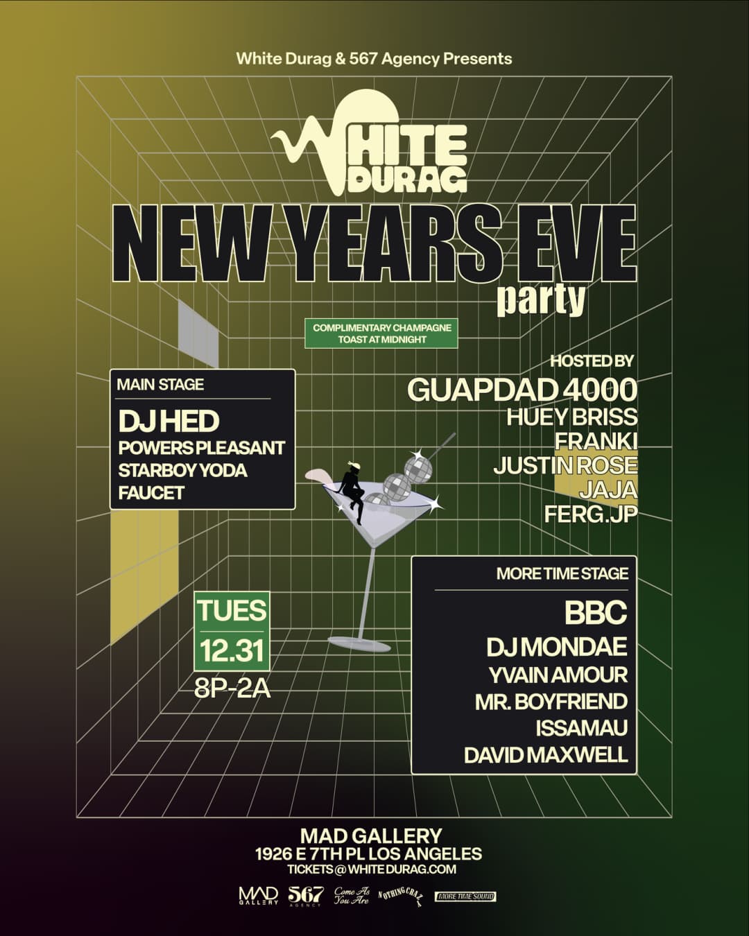 White Durag NYE Party! - Los Angeles event image