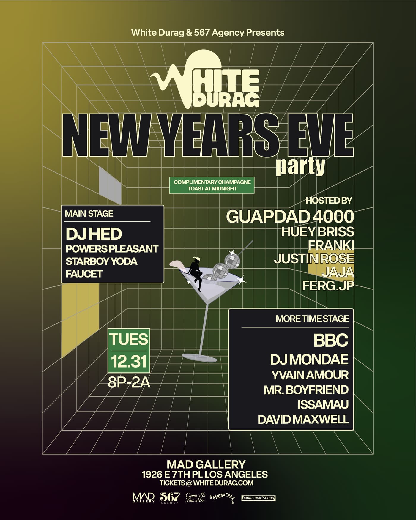 White Durag NYE Party! - Los Angeles event image