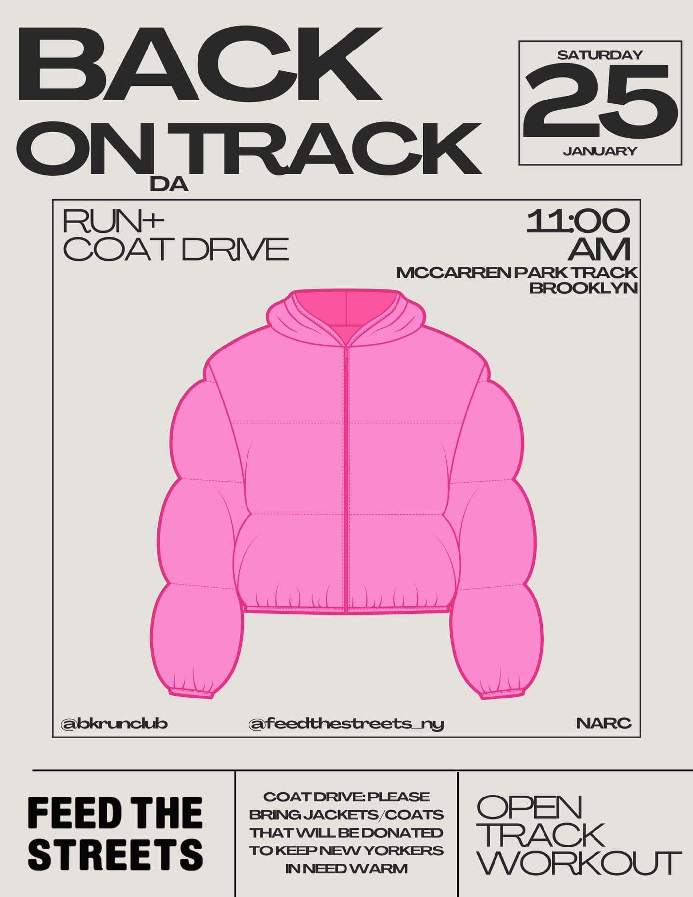 BACK ON DA TRACK event image