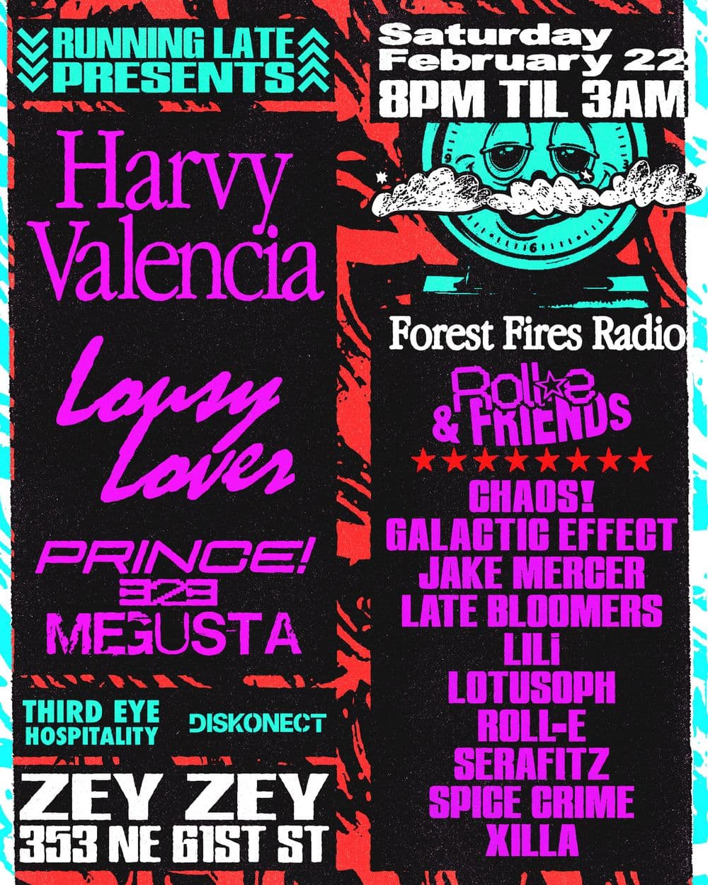 Running late Pres. Harvy Valencia @ ZeyZey event image