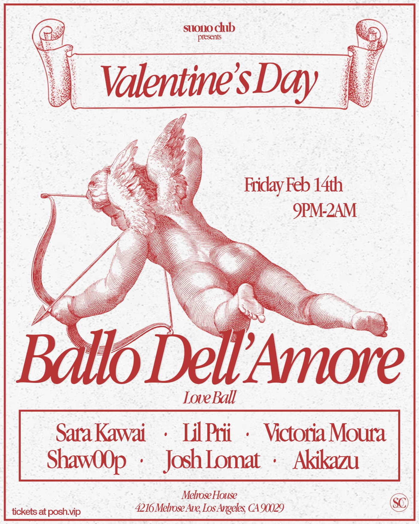 SUONO CLUB 'Ballo Dell'Amore' event image
