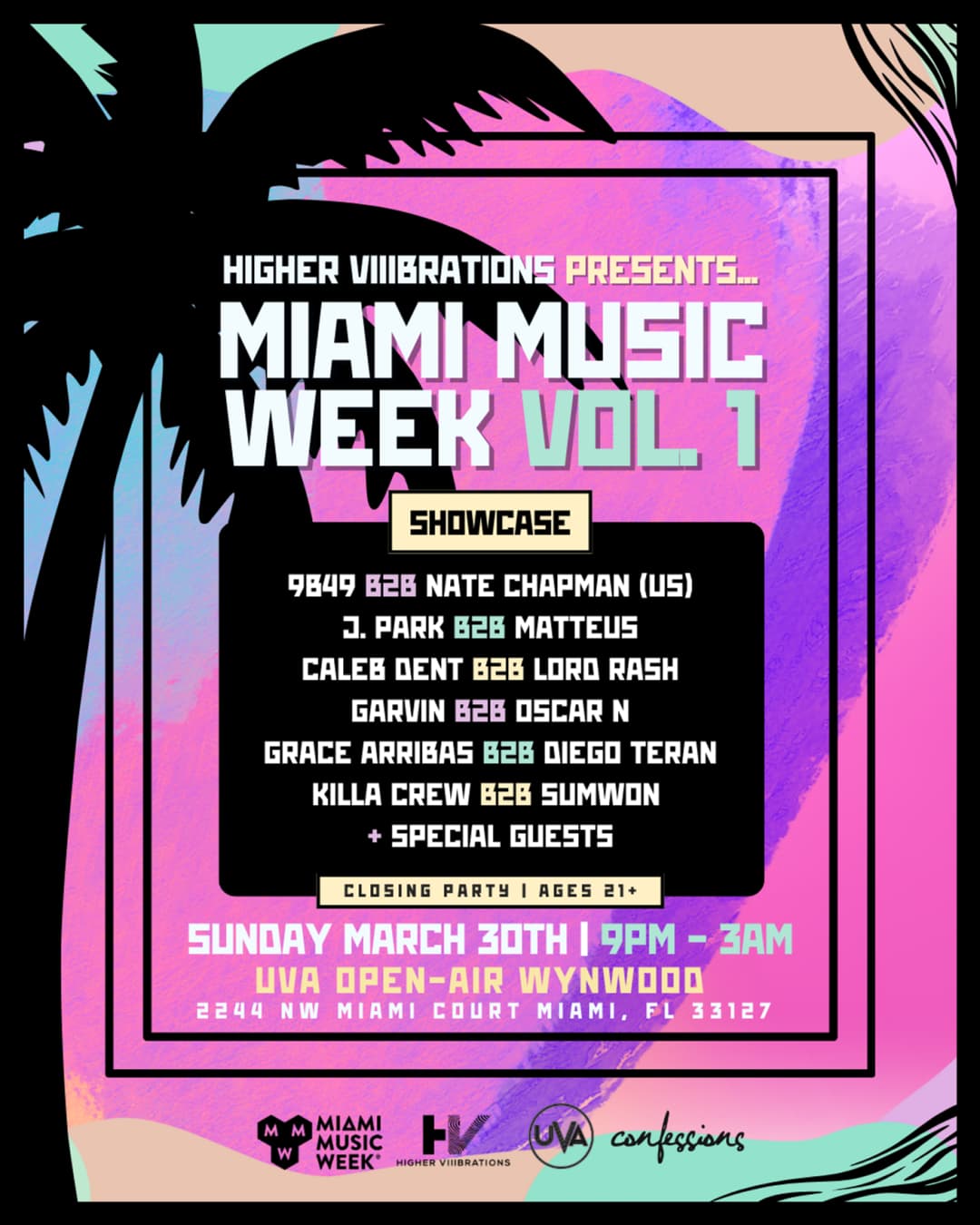 MMW CLOSING PARTY: Higher Viiibrations Showcase event image