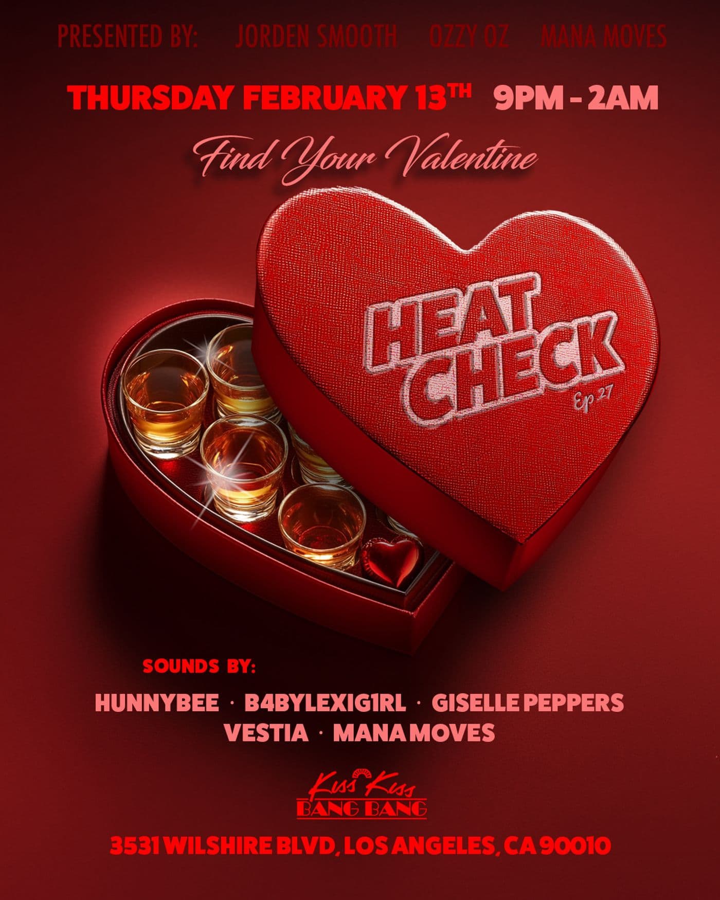 Heat Check Ep. 27 Find Your Valentine event image
