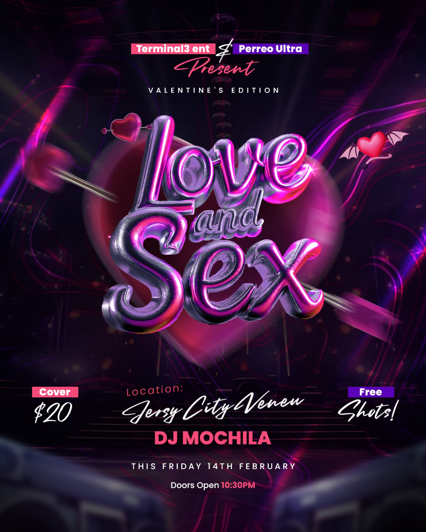 LOVE AND SEX (valentine's edition) event image