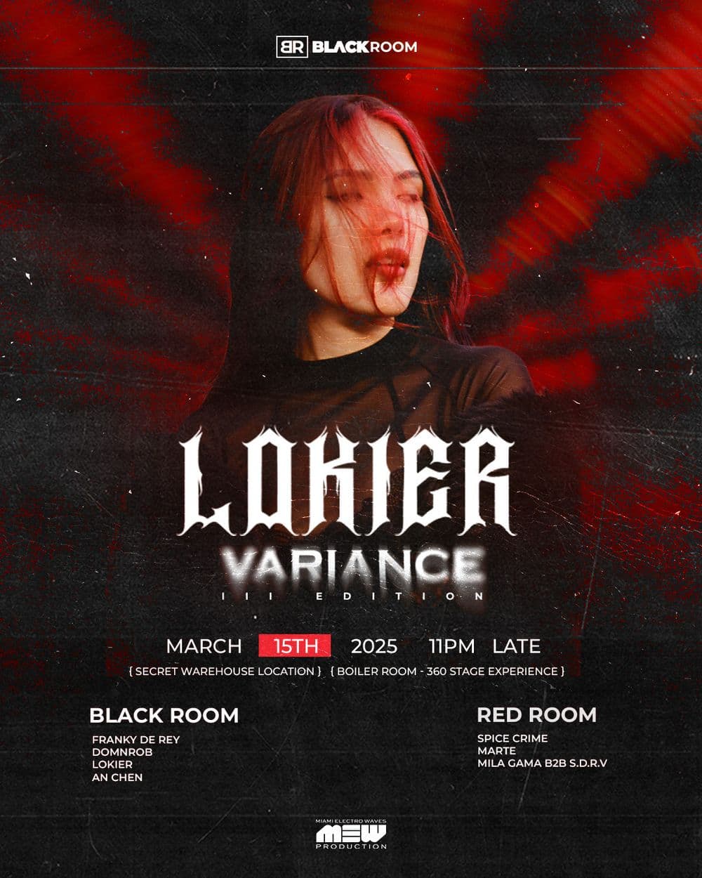 VARIANCE RAVE: LOKIER🇲🇽 Presented by BLACK ROOM event image