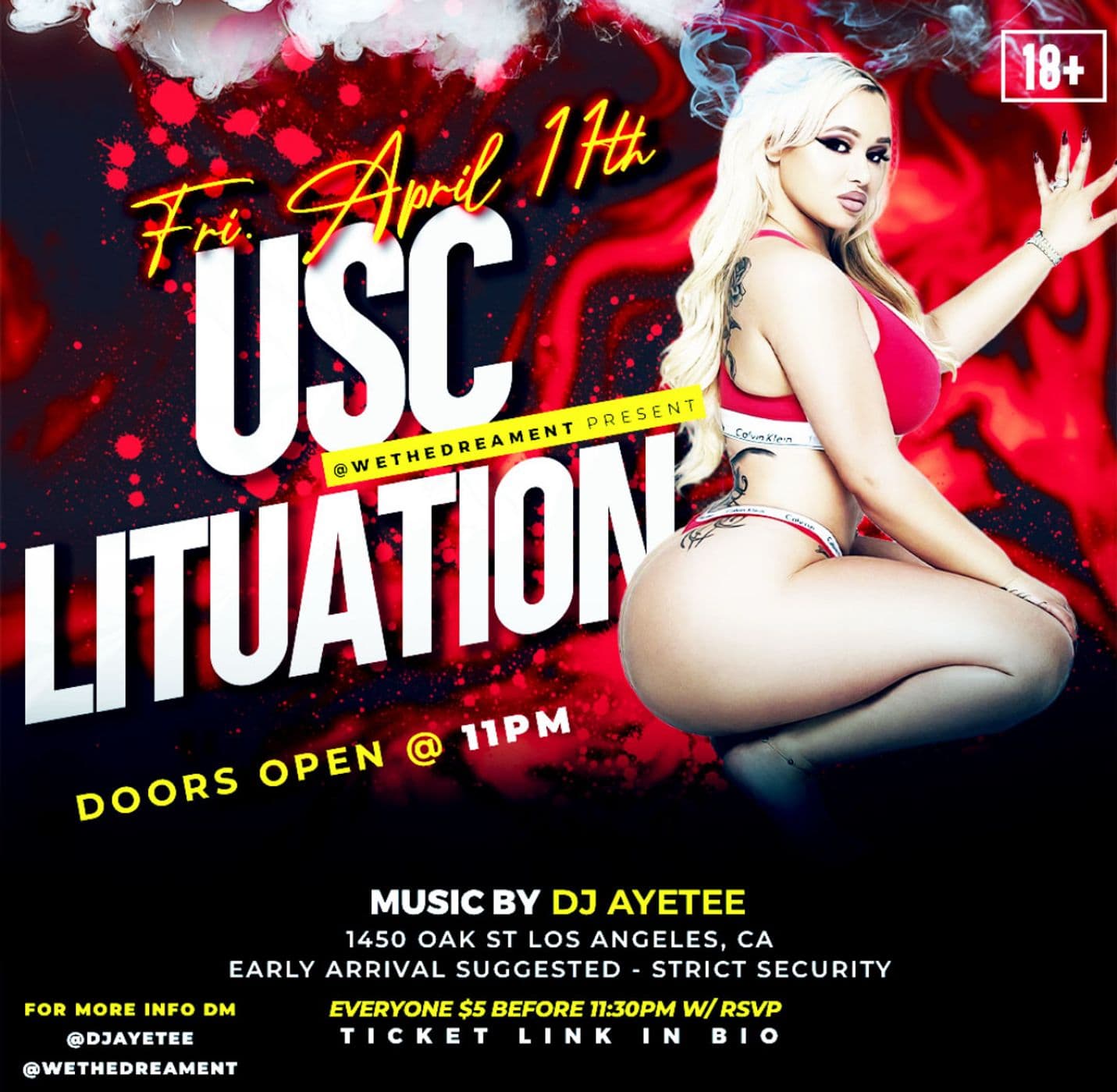 USC LITUATION (18+) event image