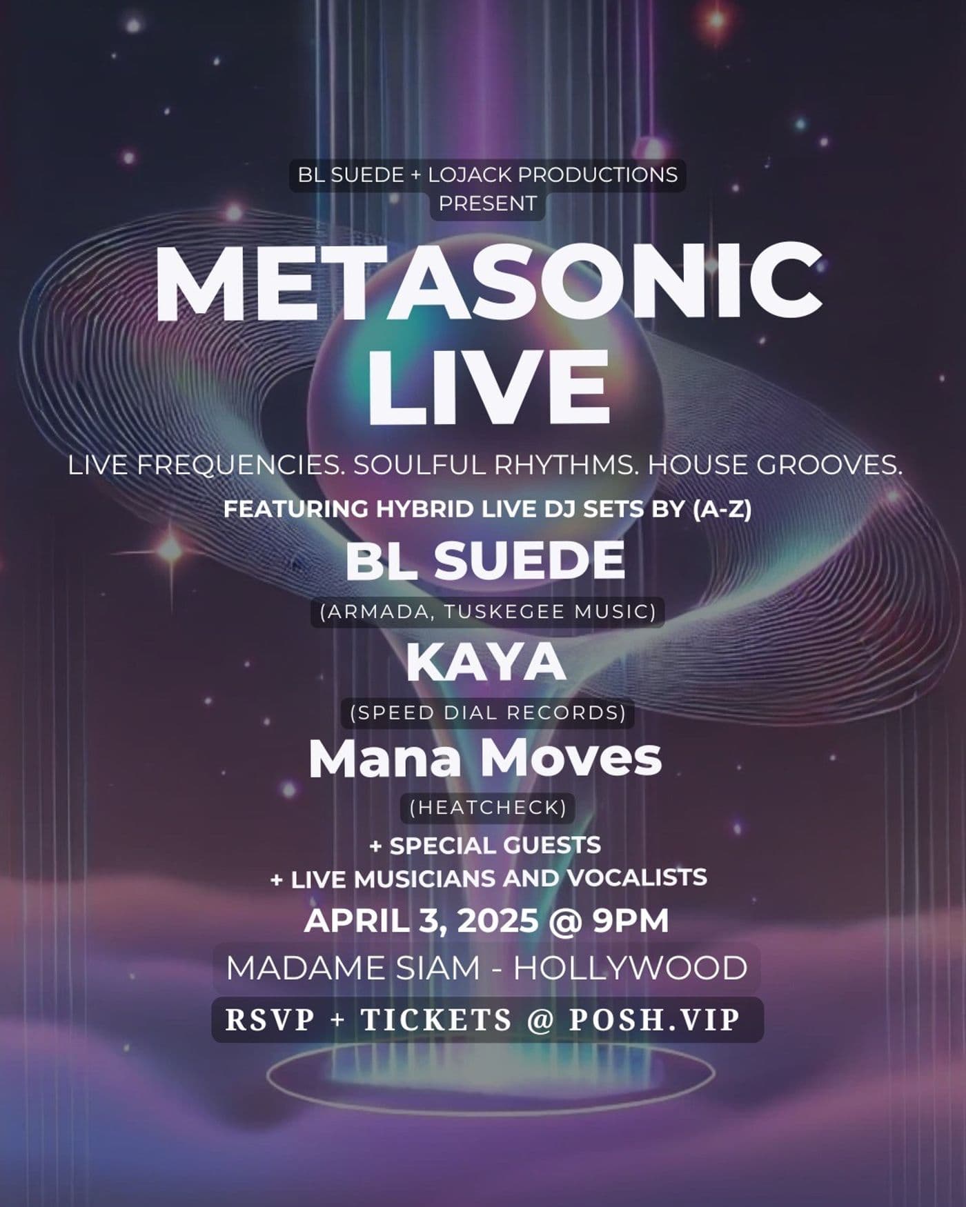 MetaSonic Live! event image