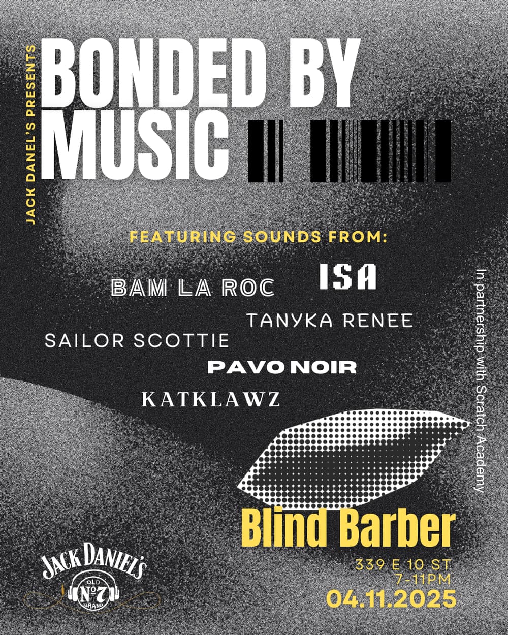 Jack Daniel's Presents: Bonded By Music event image