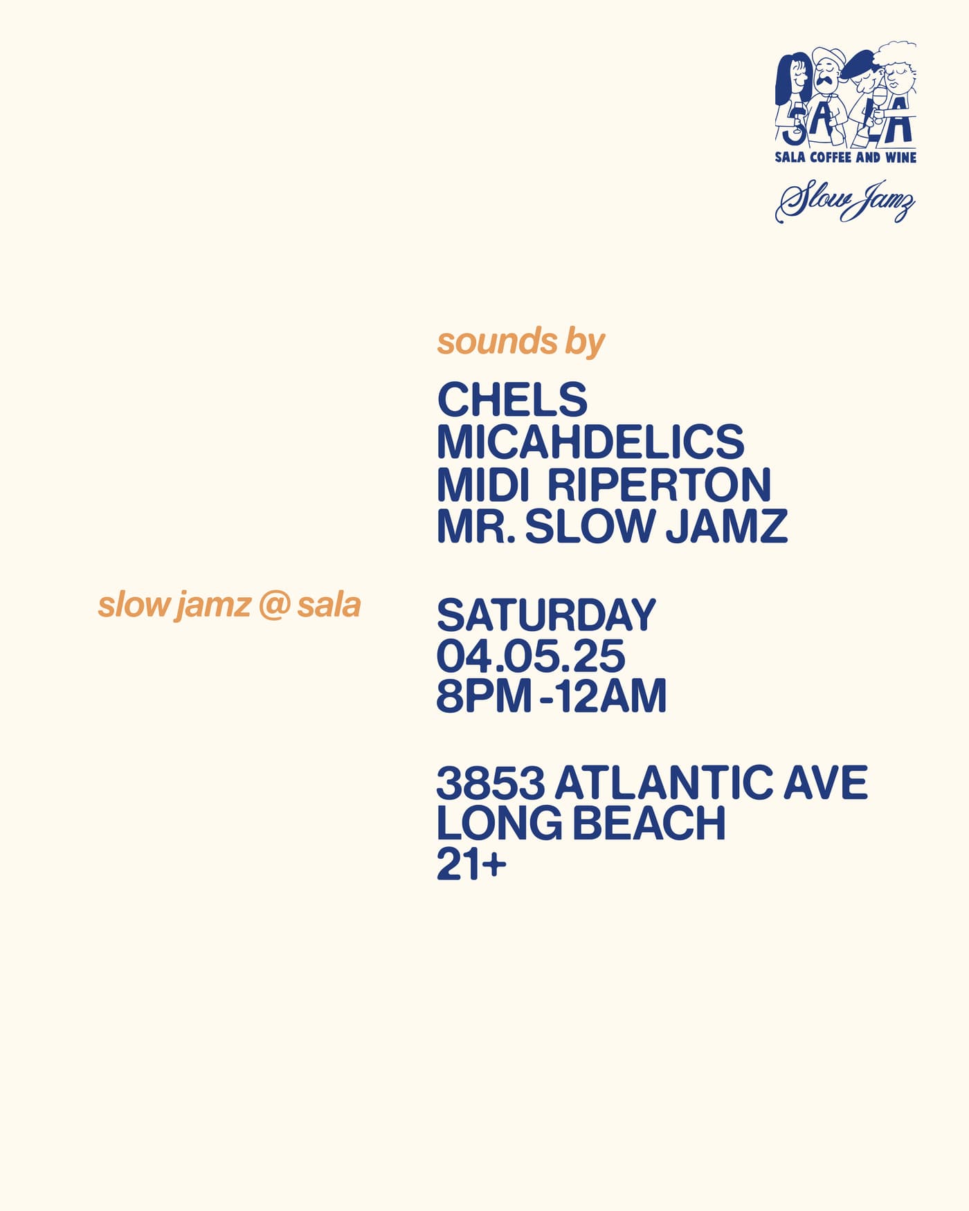 Slow Jamz @ SALA event image