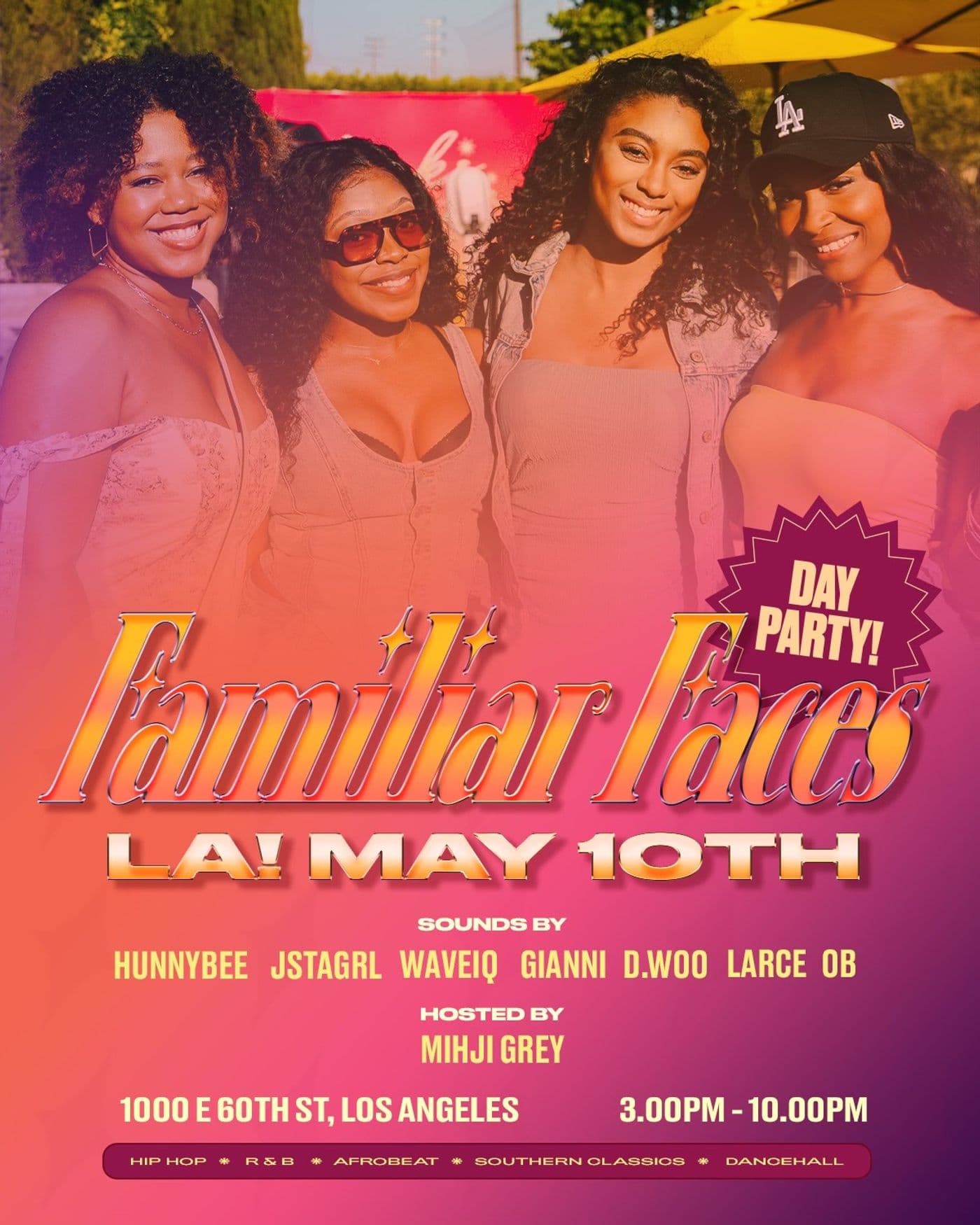 Familiar Faces Day Party: LA event image