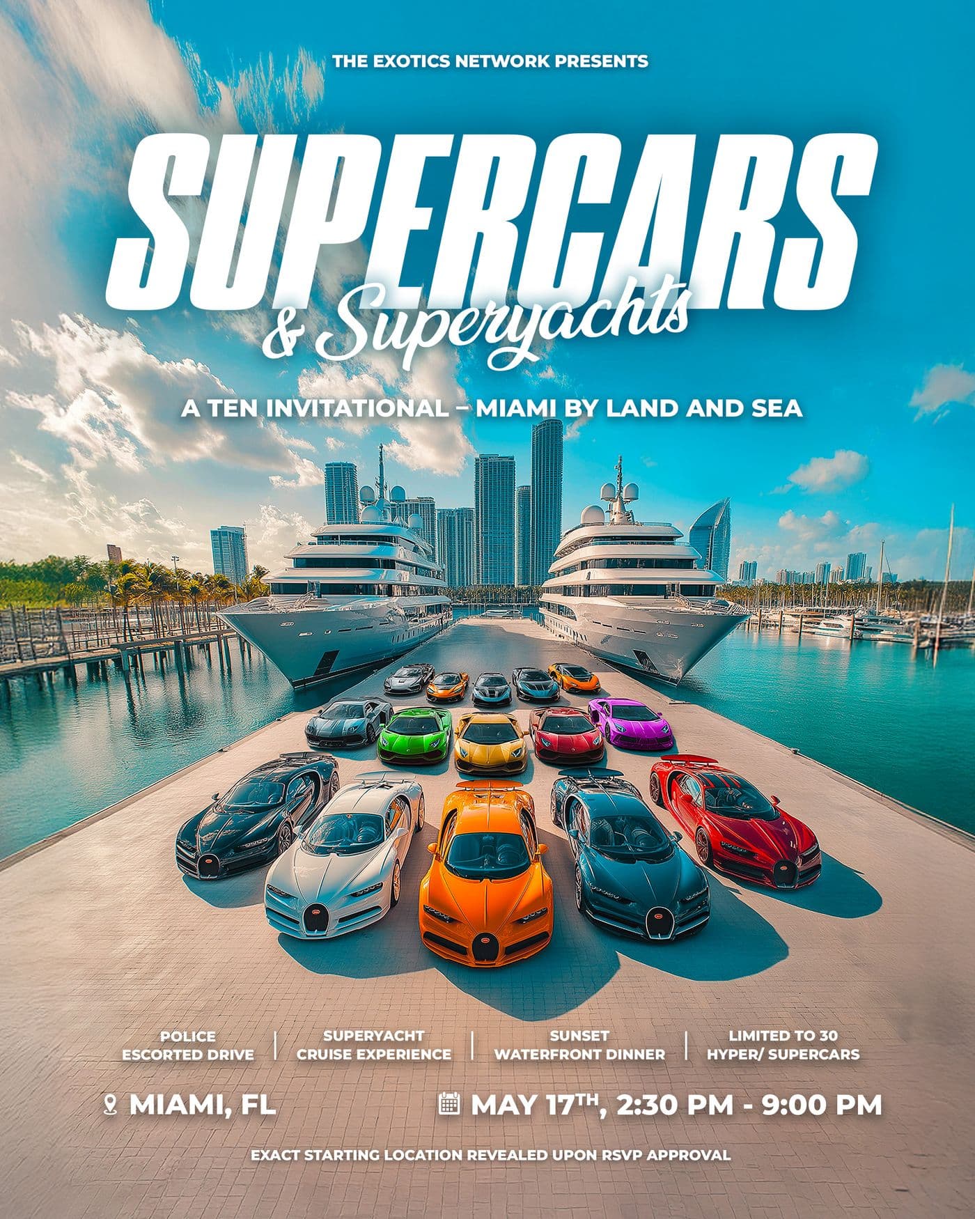 Supercars & Superyachts event image