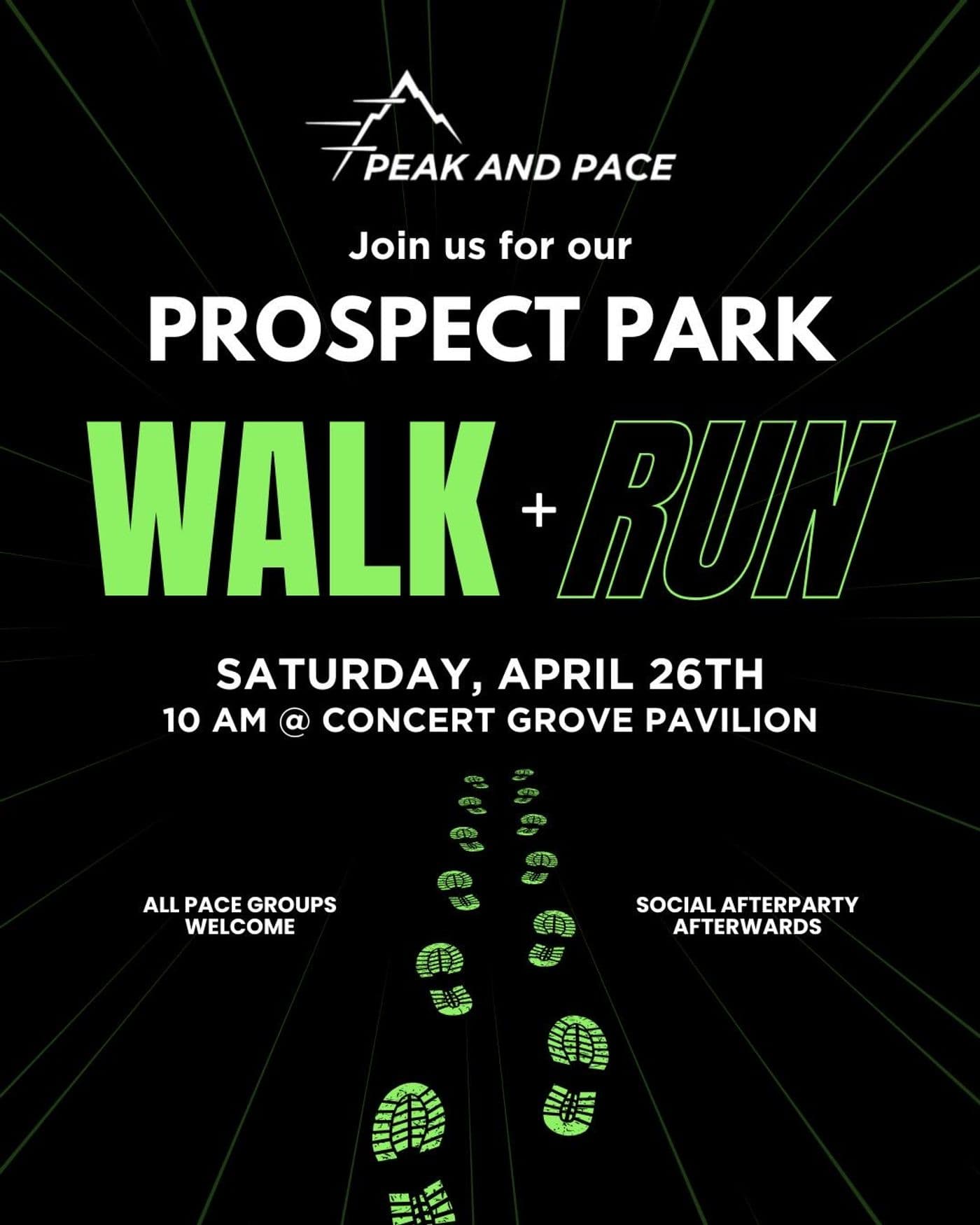 Peak And Pace - Walk | Run + Social! event image
