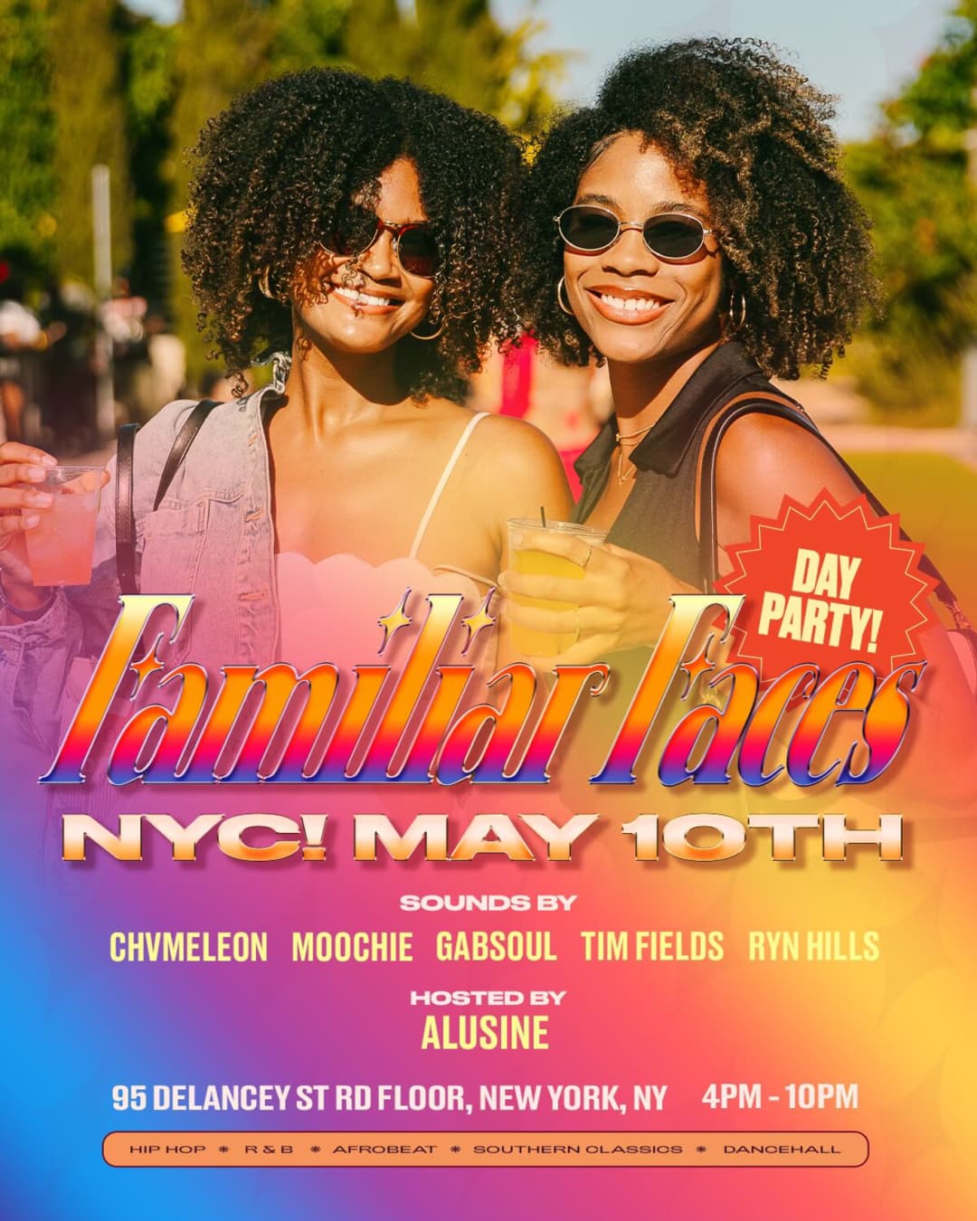 Familiar Faces Day Party: NYC event image