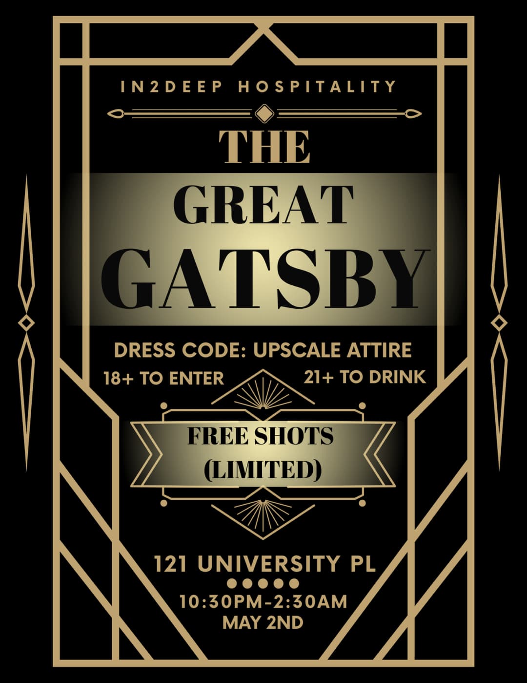The Great Gatsby event image