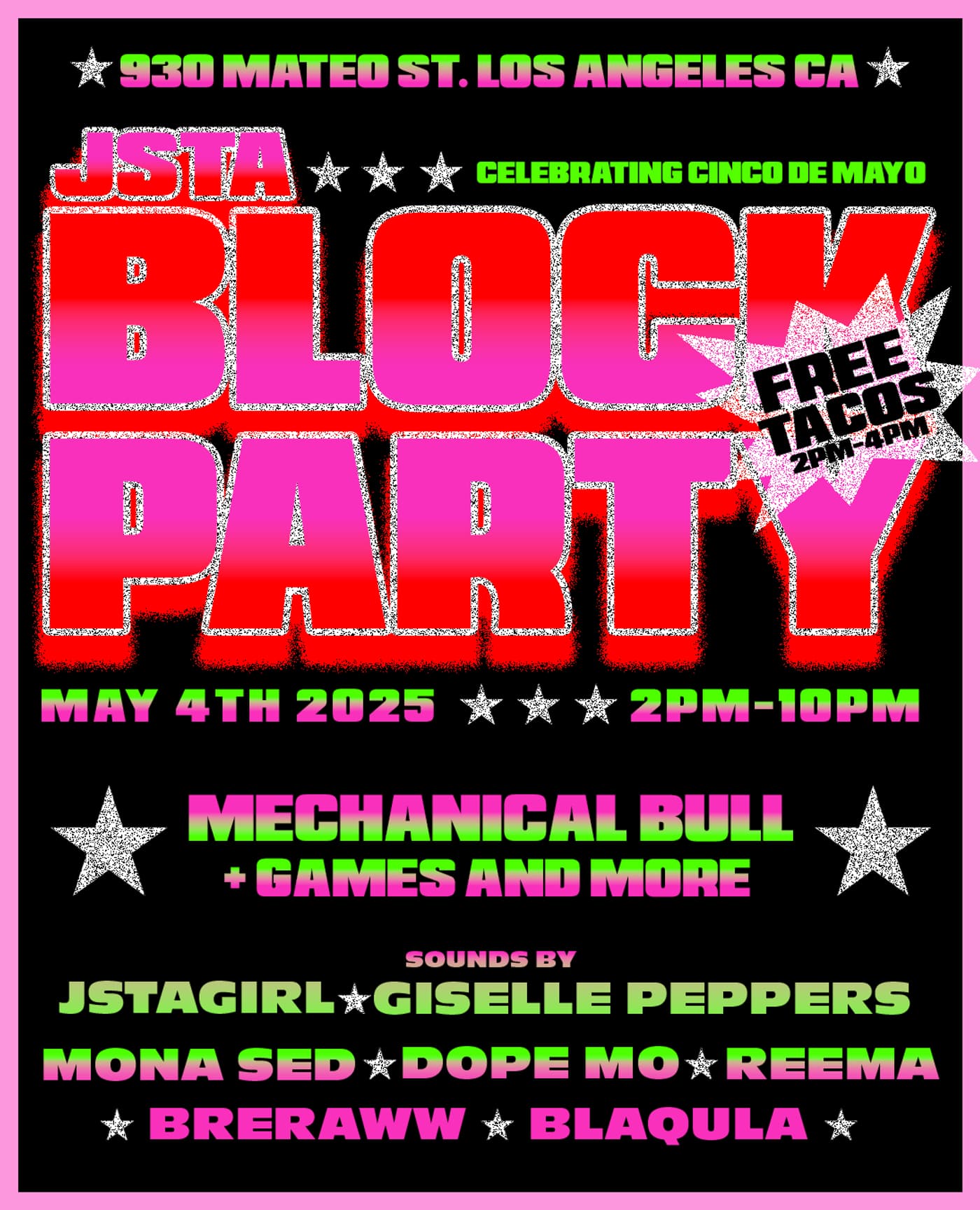 JSTABLOCKPARTY event image