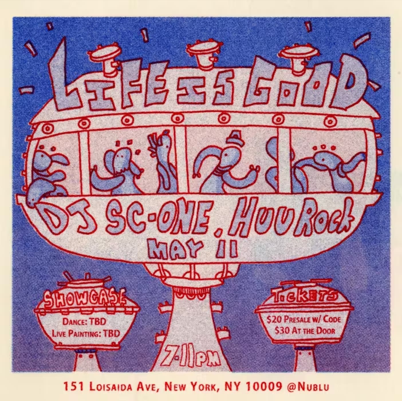 Life Is Good / Dj Sc-one, Huu Rock event image