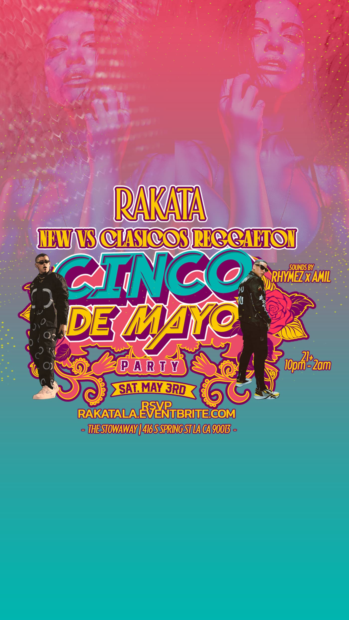 RAKATA: New VS Clasicos Reggaeton Party (Cinco De Mayo Weekend) event image