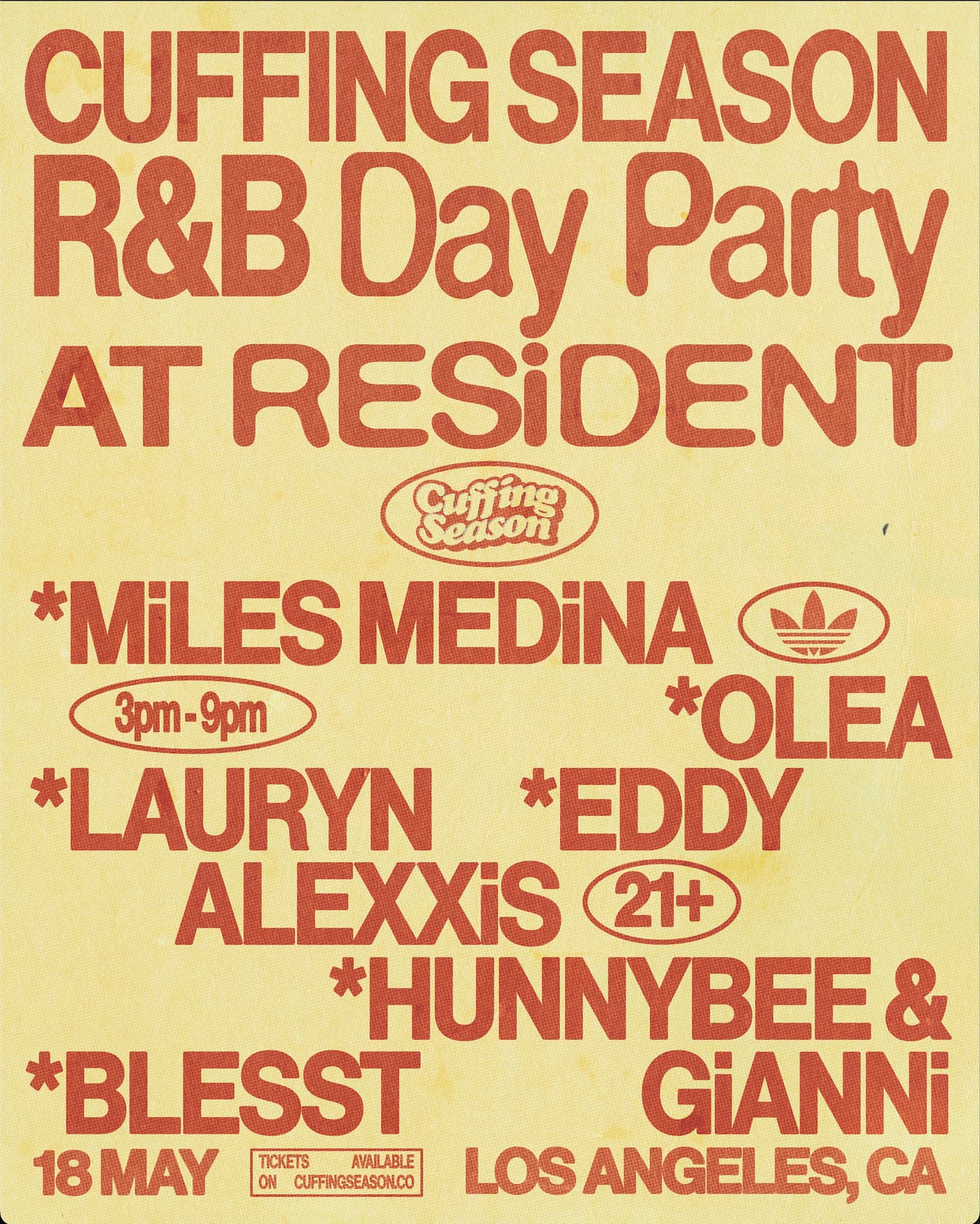 CUFFING SEASON Day Party <3 event image