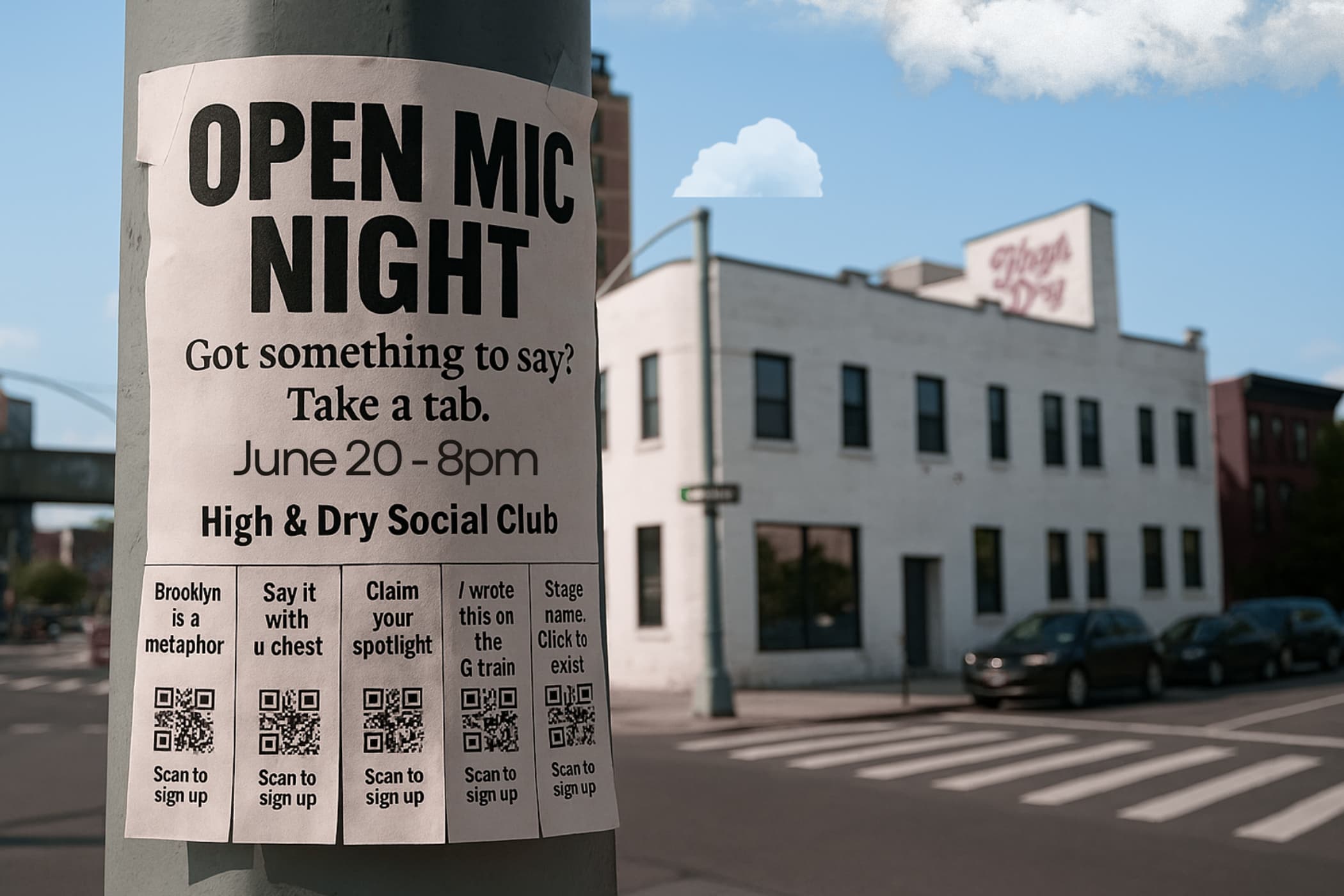 June Open Mic Night event image